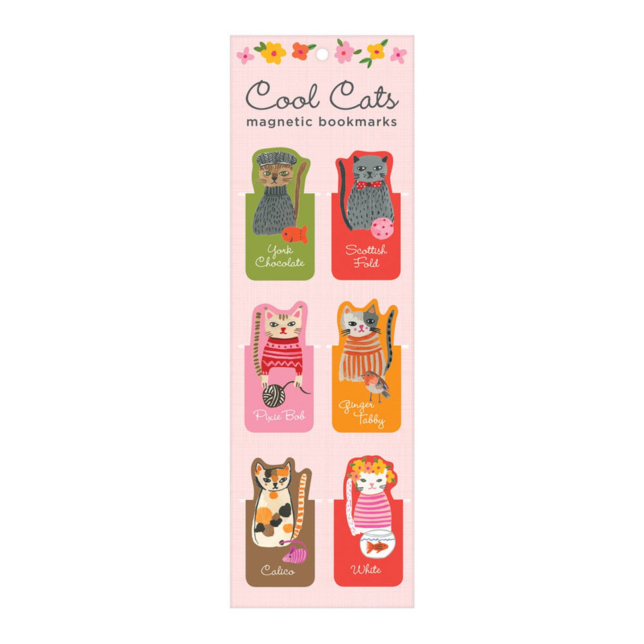 Cool Cats Magnetic Bookmarks (Bookmark)