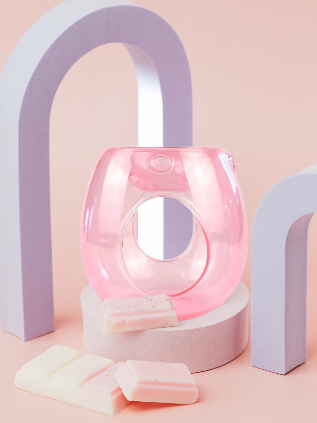 Bubble Glass Wax Melt Tealight Warmer burner