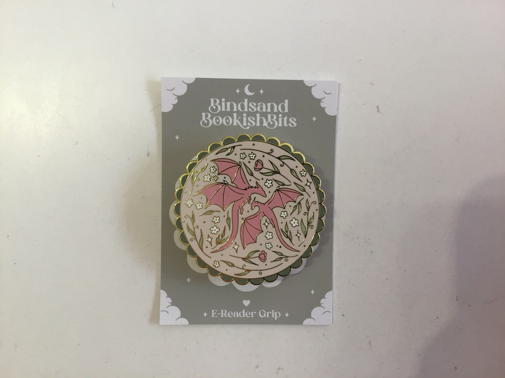 Pink Dragon E-Reader Grip