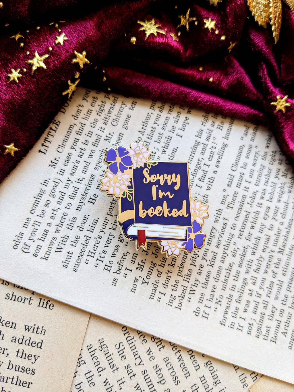 Joyella Design - Sorry I'm booked Enamel Pin