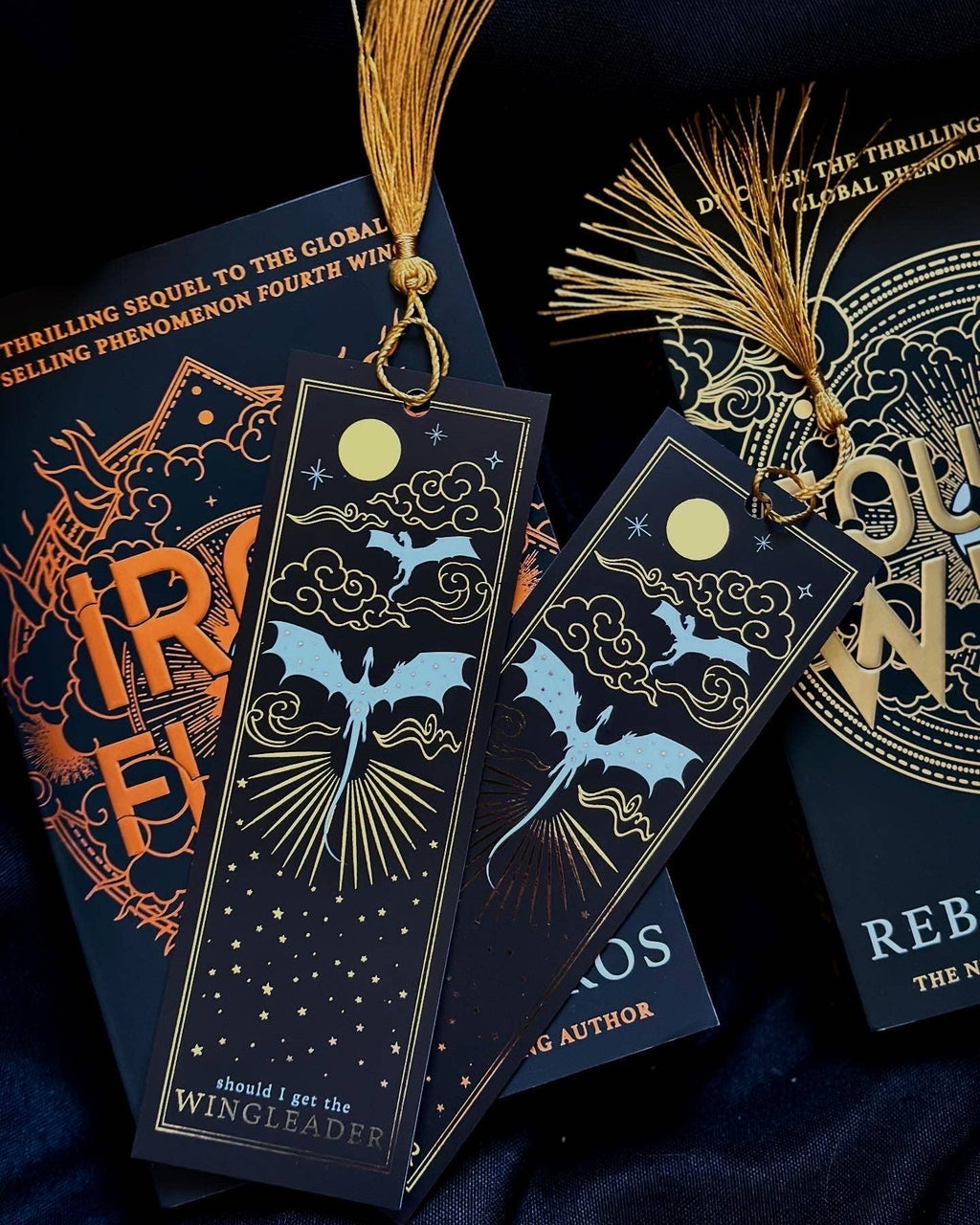 Storm Rider Wingleader Dragon Illustrated Bookmark