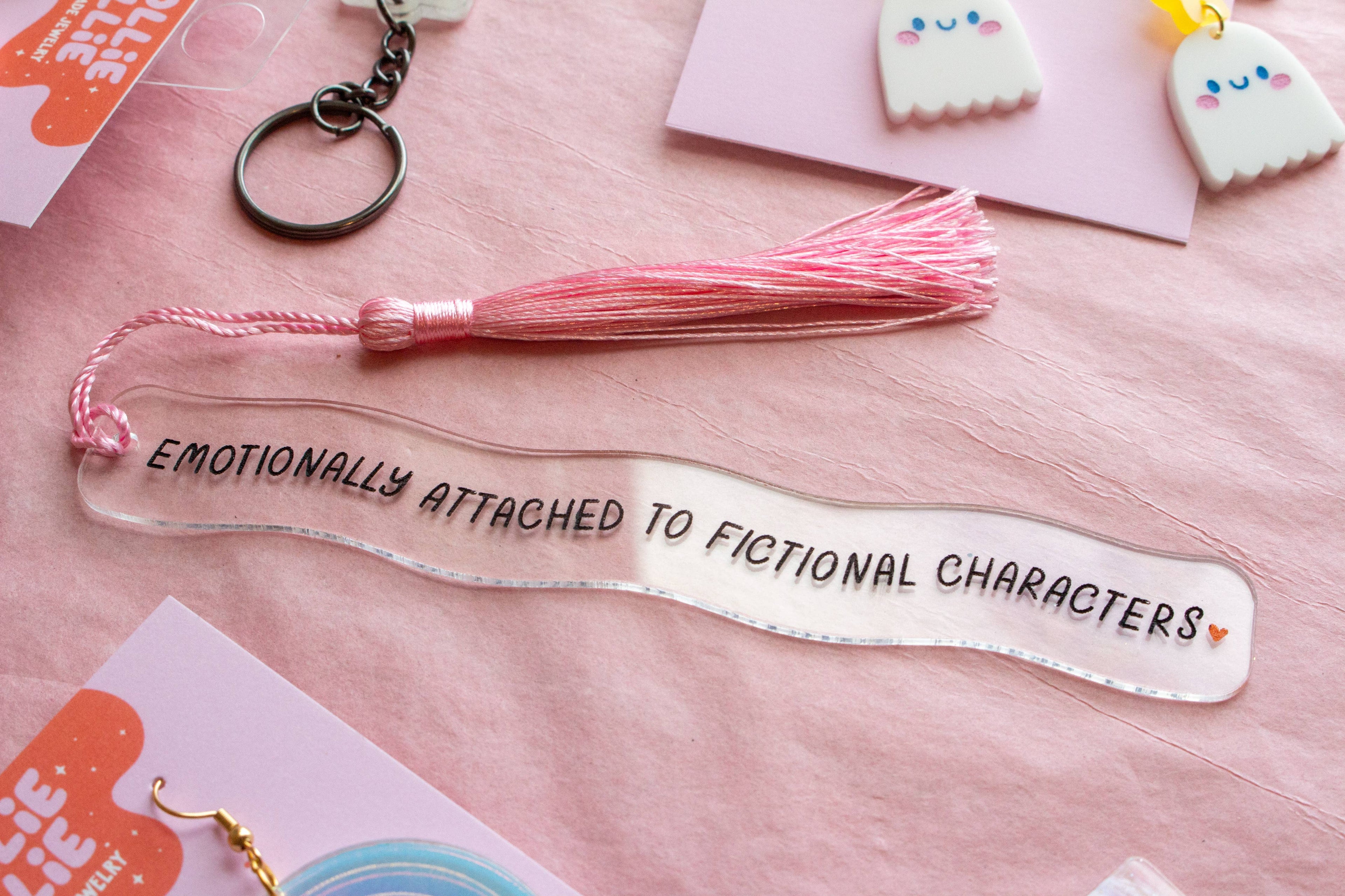 Emotionally Attached to Fictional Characters Bookmark