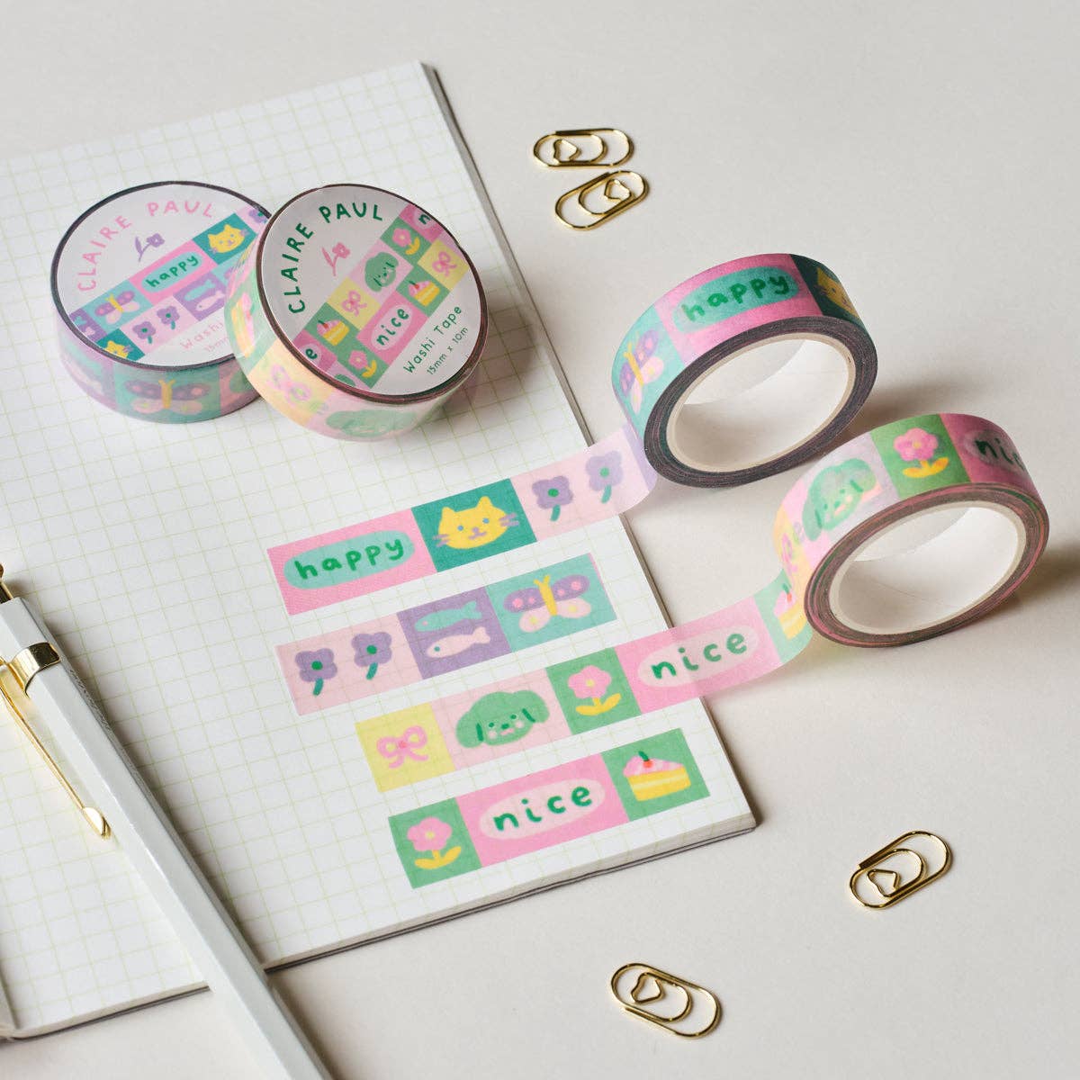 Nice Charms Washi Tape