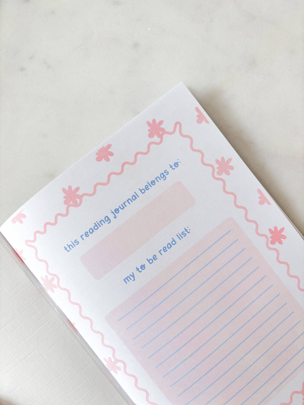 Fleurs on Sunday - I'm Literally Just A Book Girl A5 Reading Journal