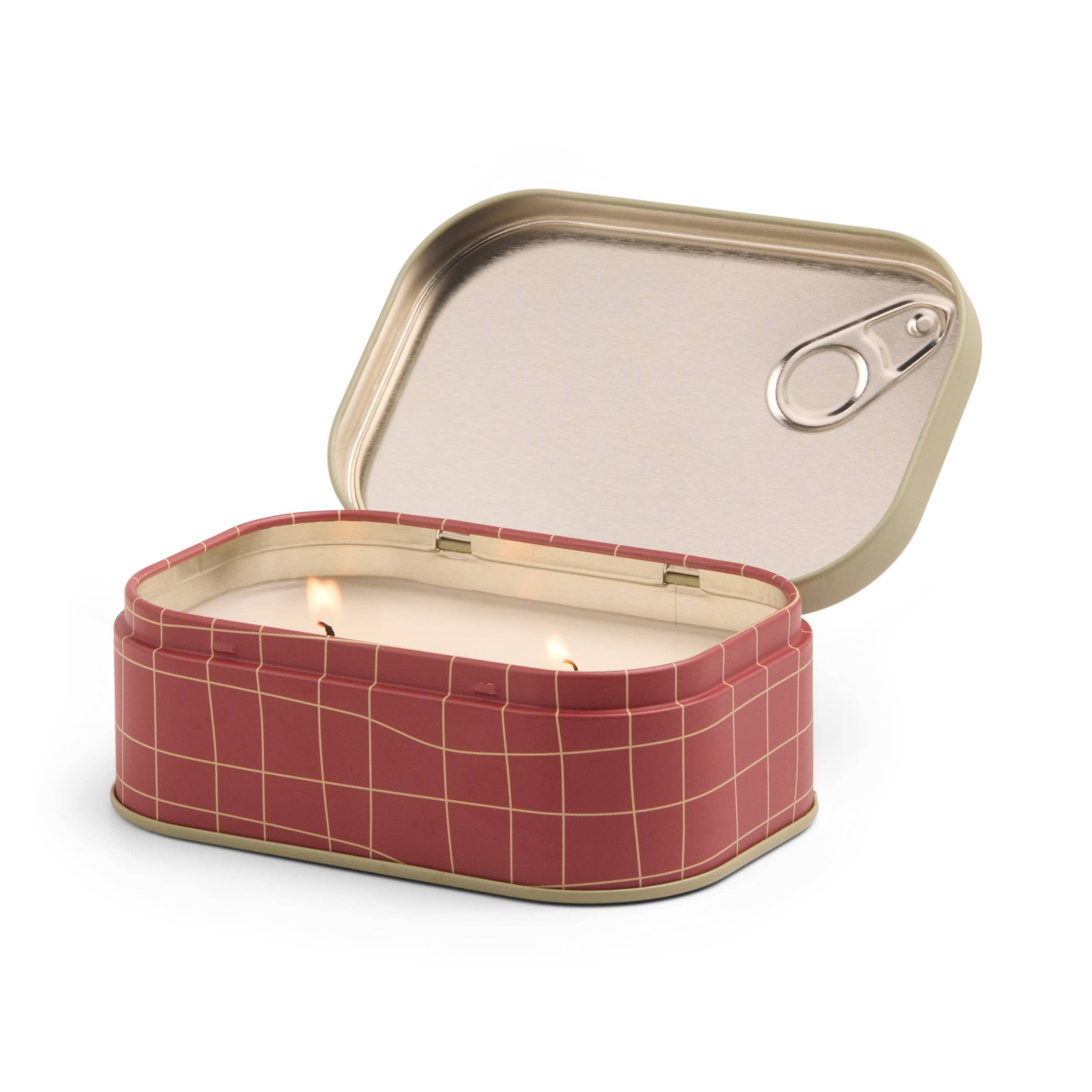 Bistro 4.5oz/127g Tomato Printed Tin Candle - Heirloom Tomato
