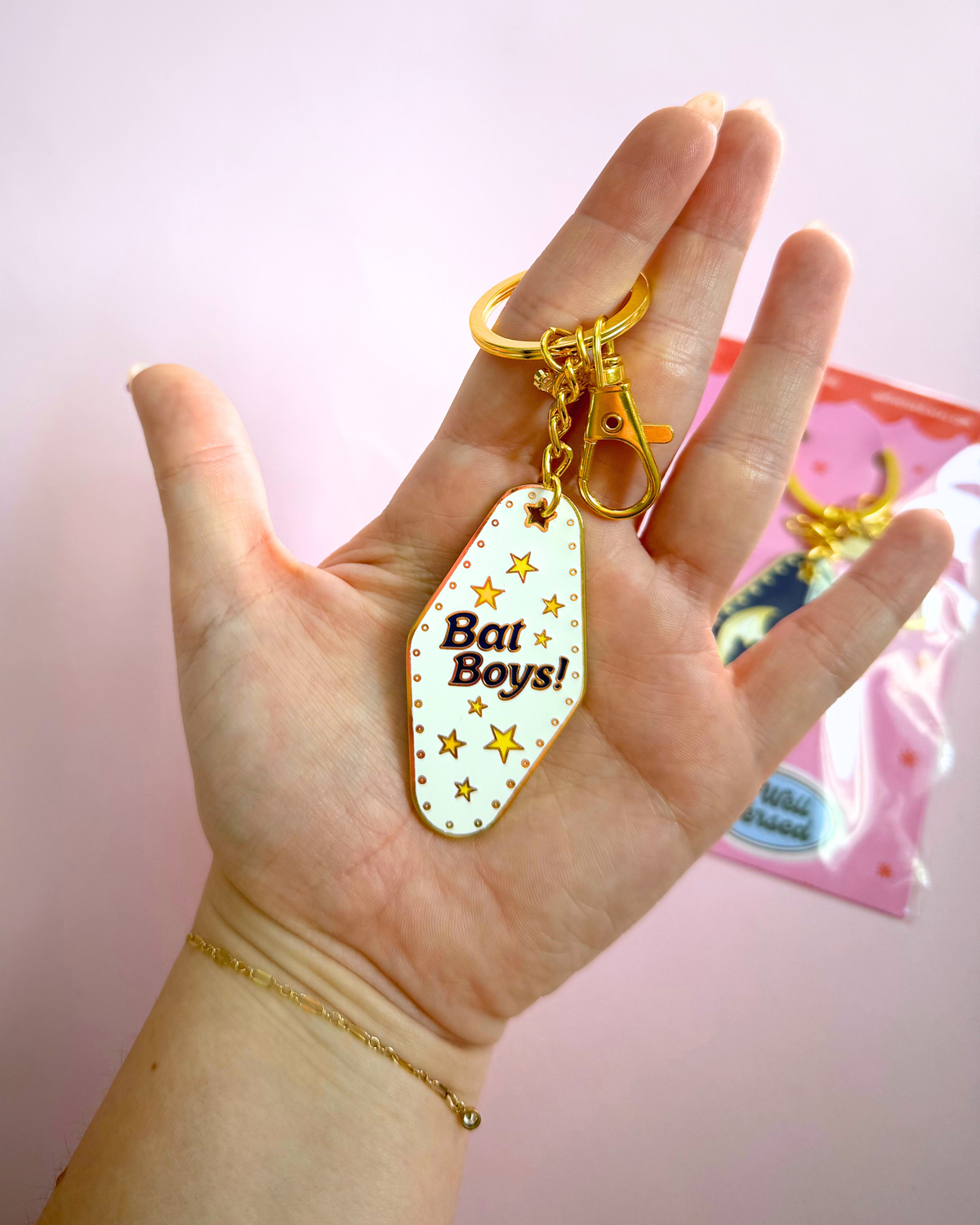 Bookish | Romantasy Keychain - Bat Boys