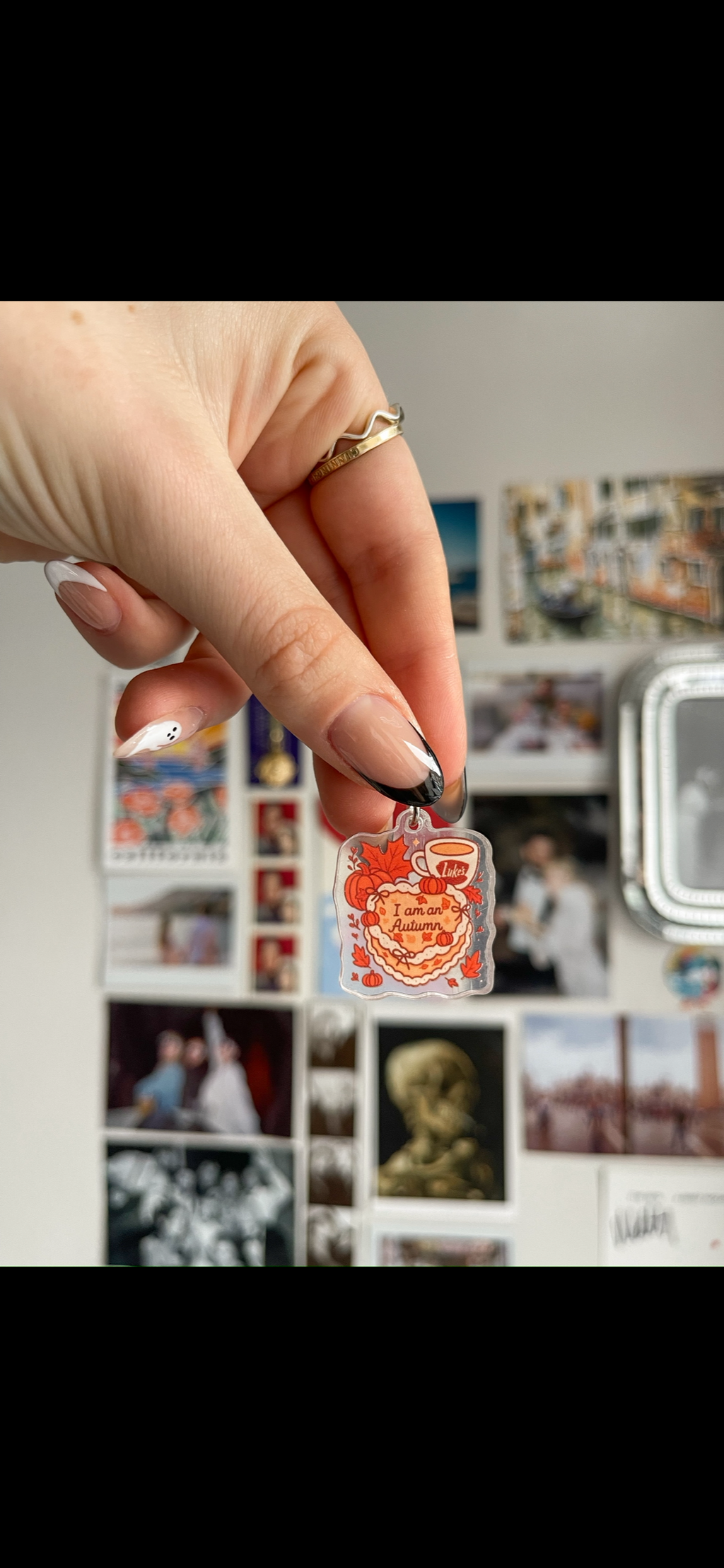 Fall Vibes E-Reader Charm | Dust Plug