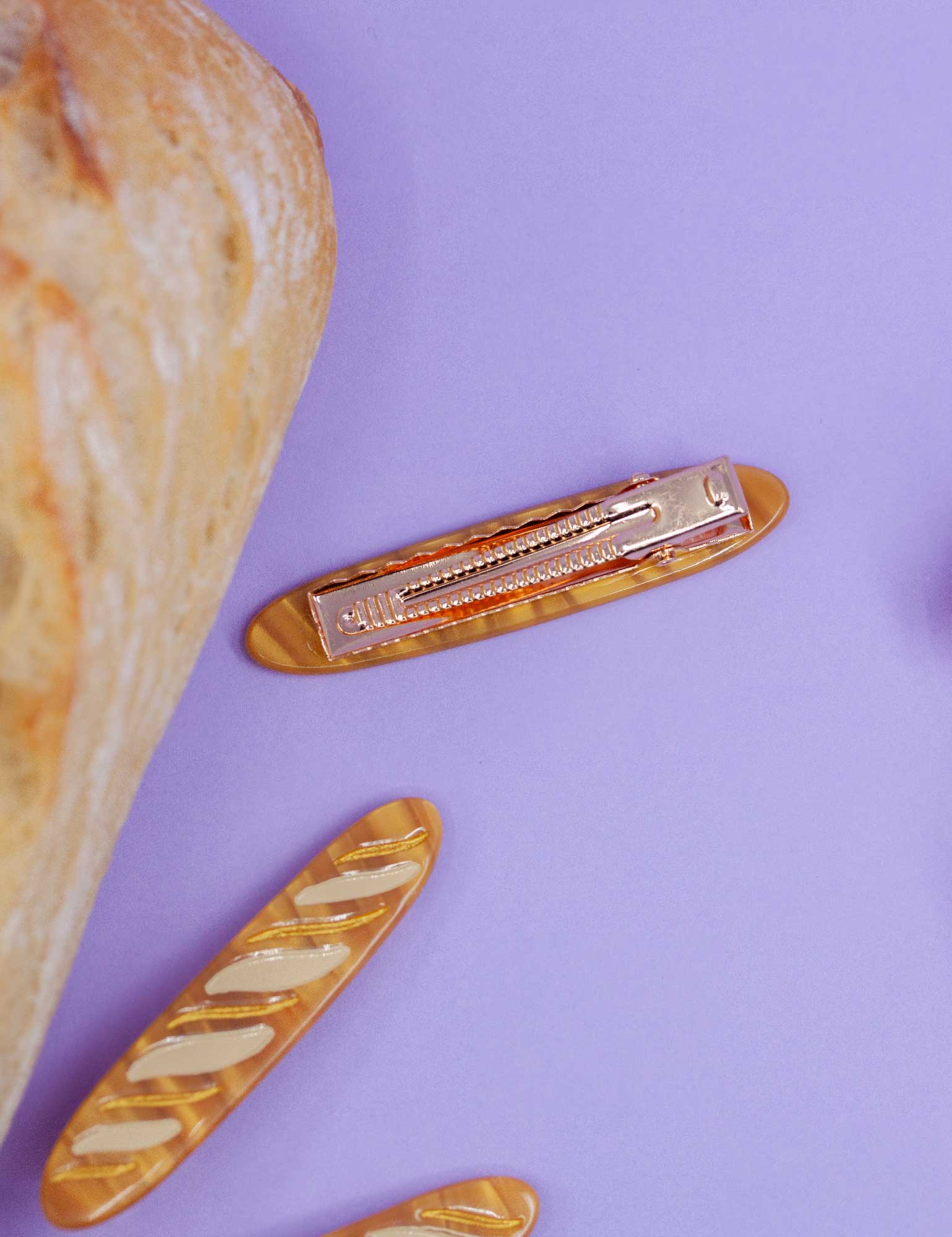 Joanna Behar - Baguettes Barrettes Clips (Set of 2)