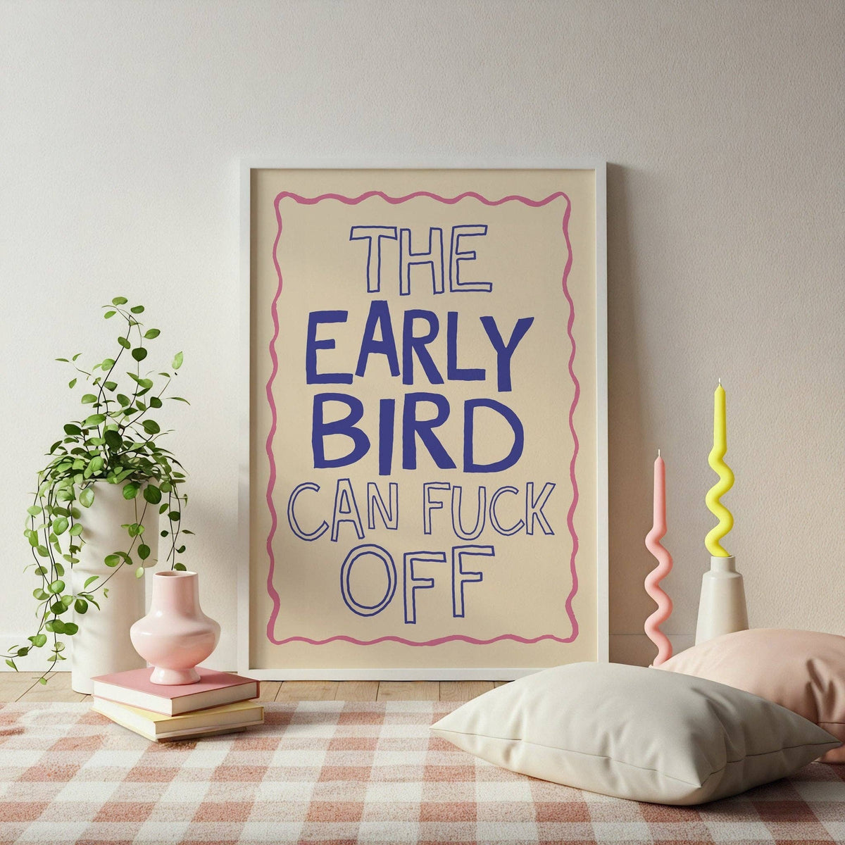 The Early Bird Bedroom Print