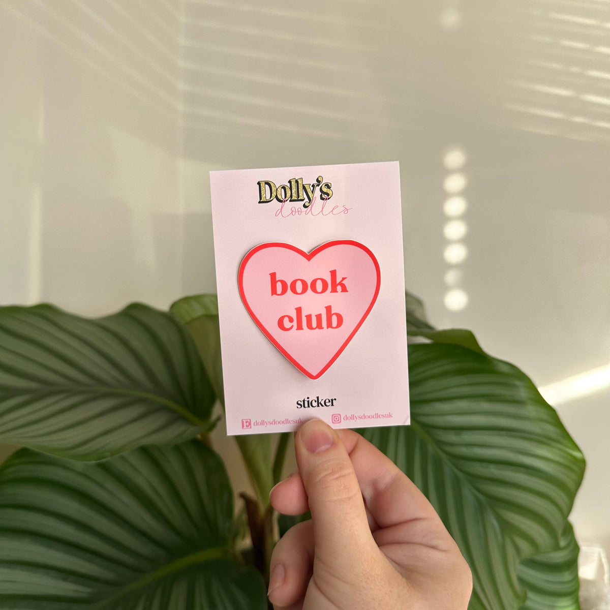 Matte Sticker | Smut Bookworm Pink Red Gift