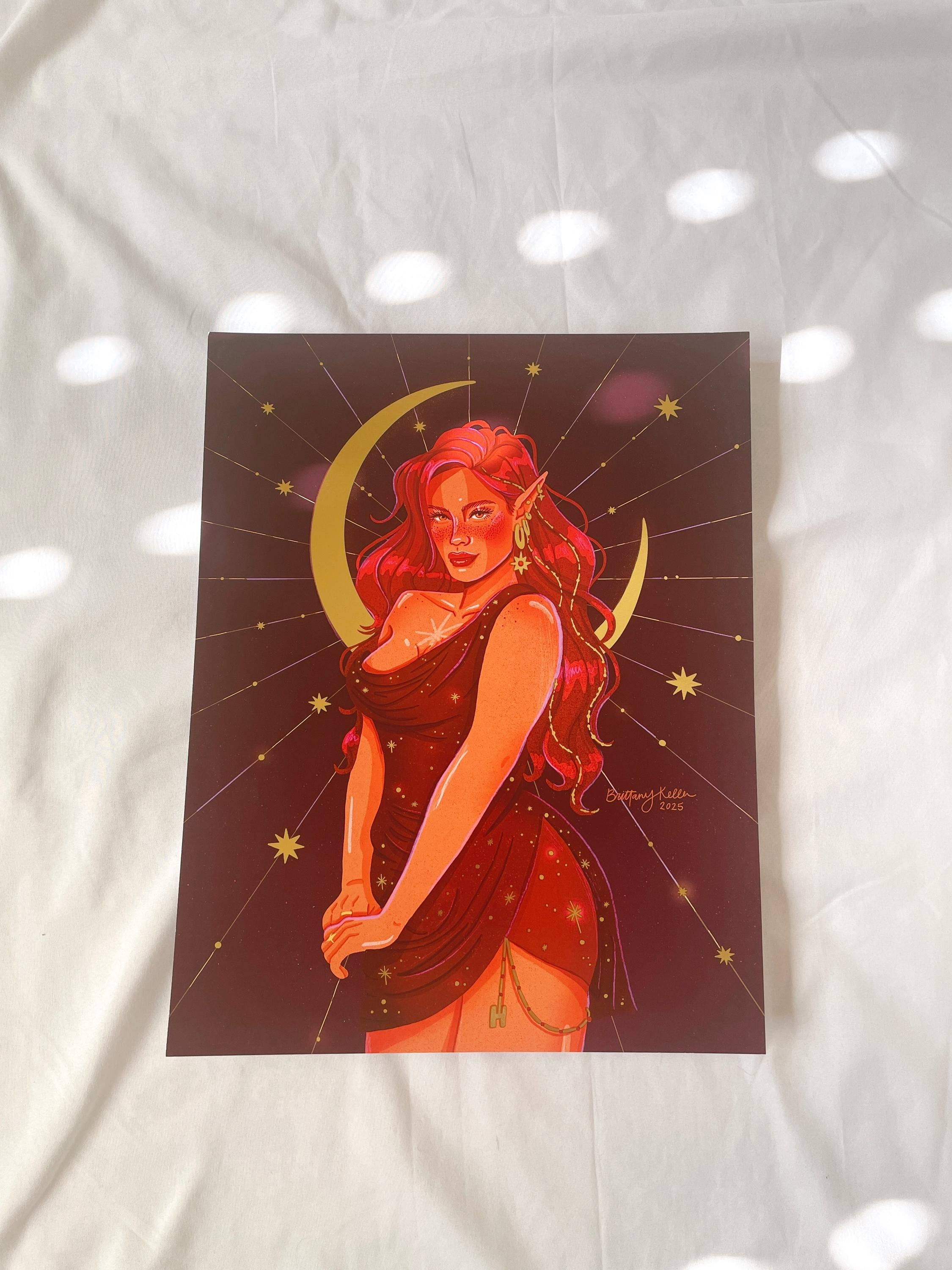 Bryce Gold Foil Print