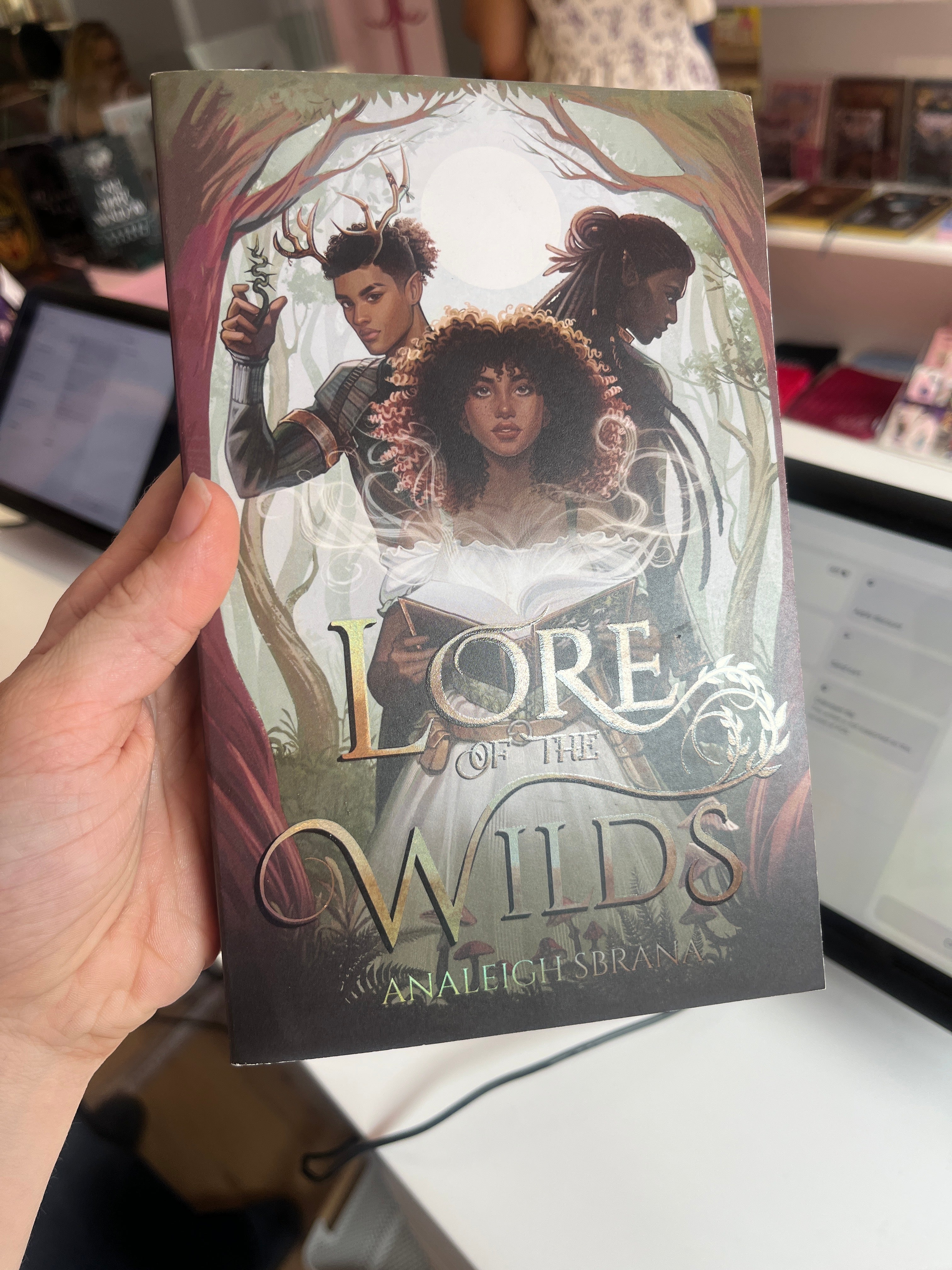 Lore of the Wilds by Analeigh Sbrana (USA paperback edition)