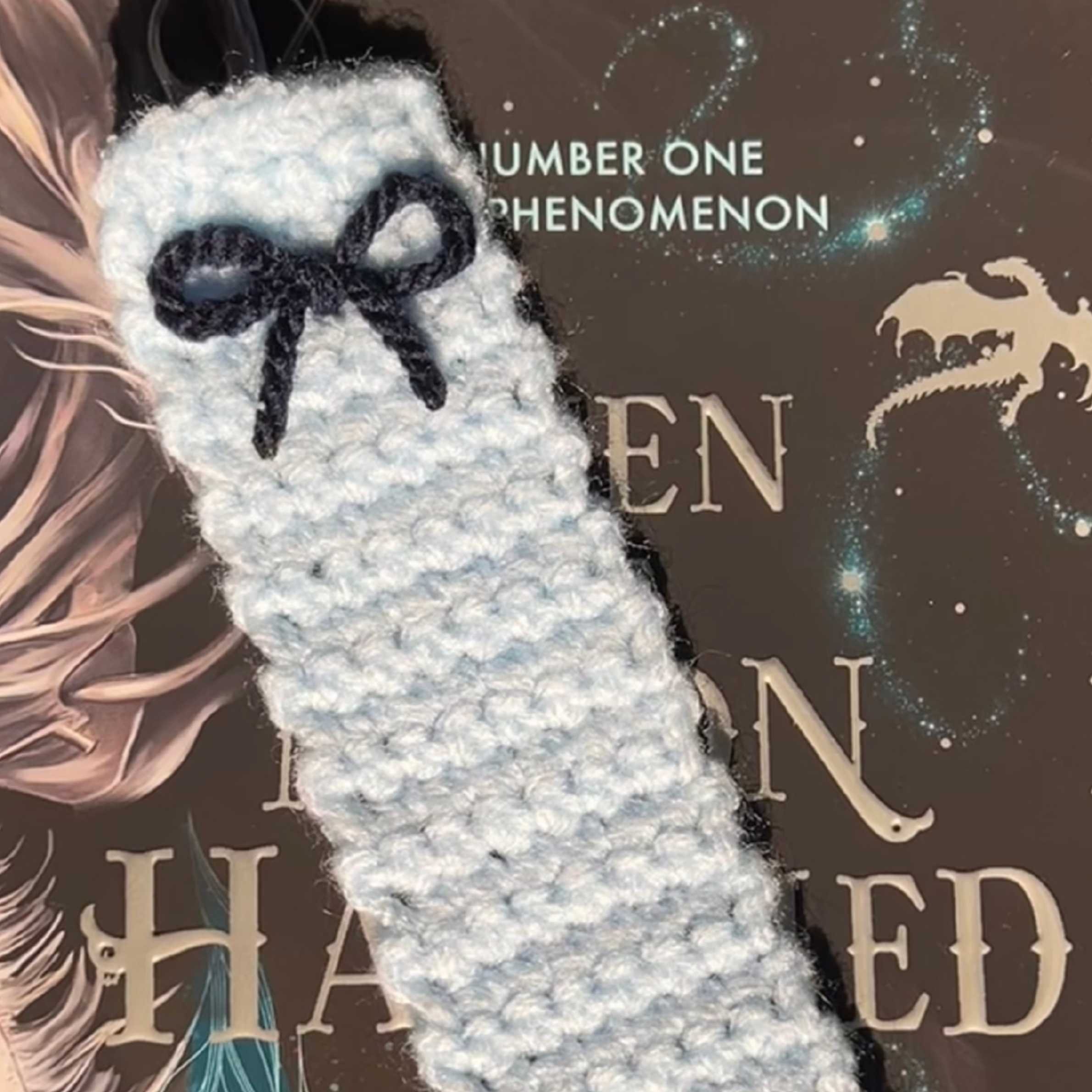 Crochet bookmark (rectangle)