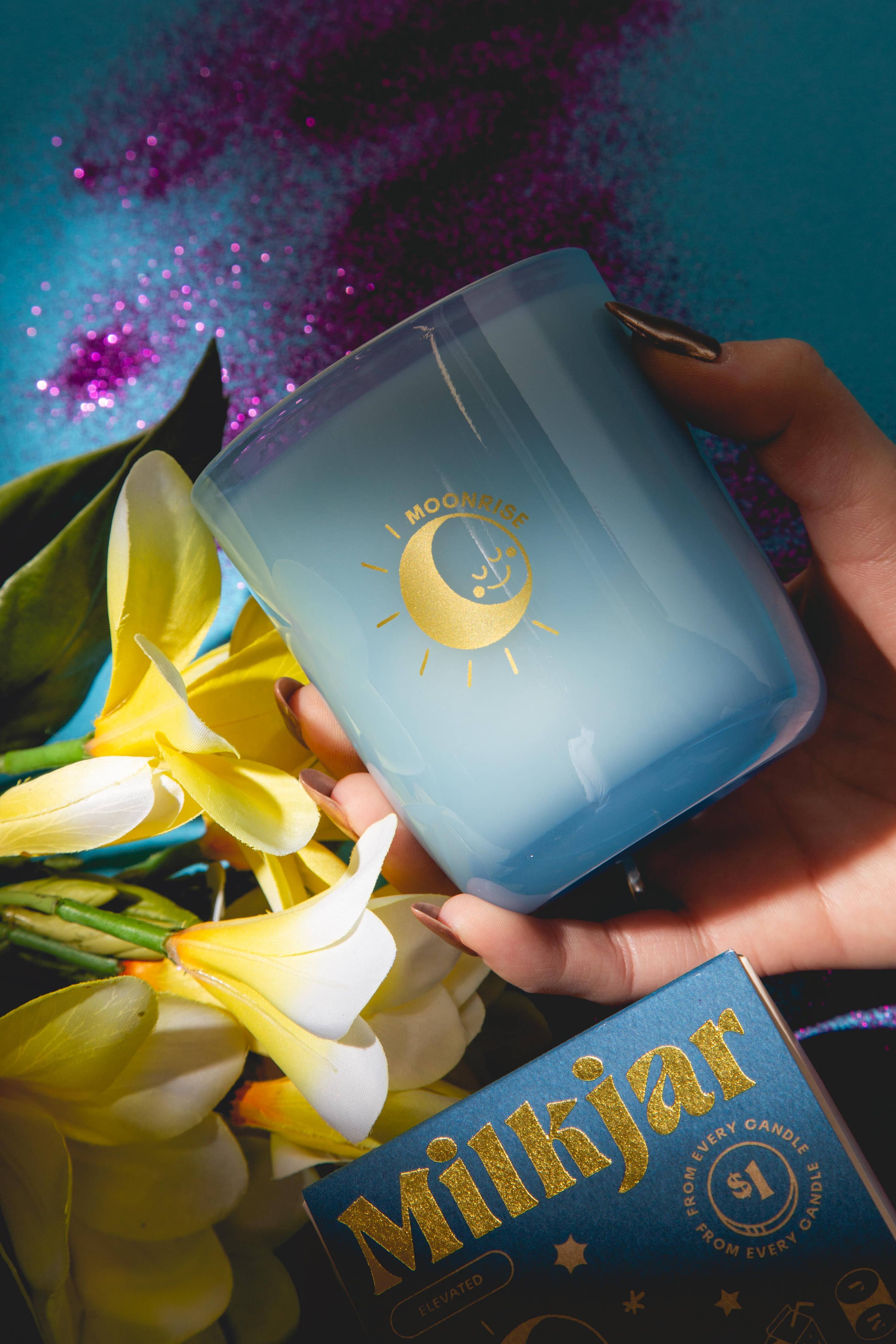 Milk Jar Candle Company - Neroli & Plum Soy Candle
