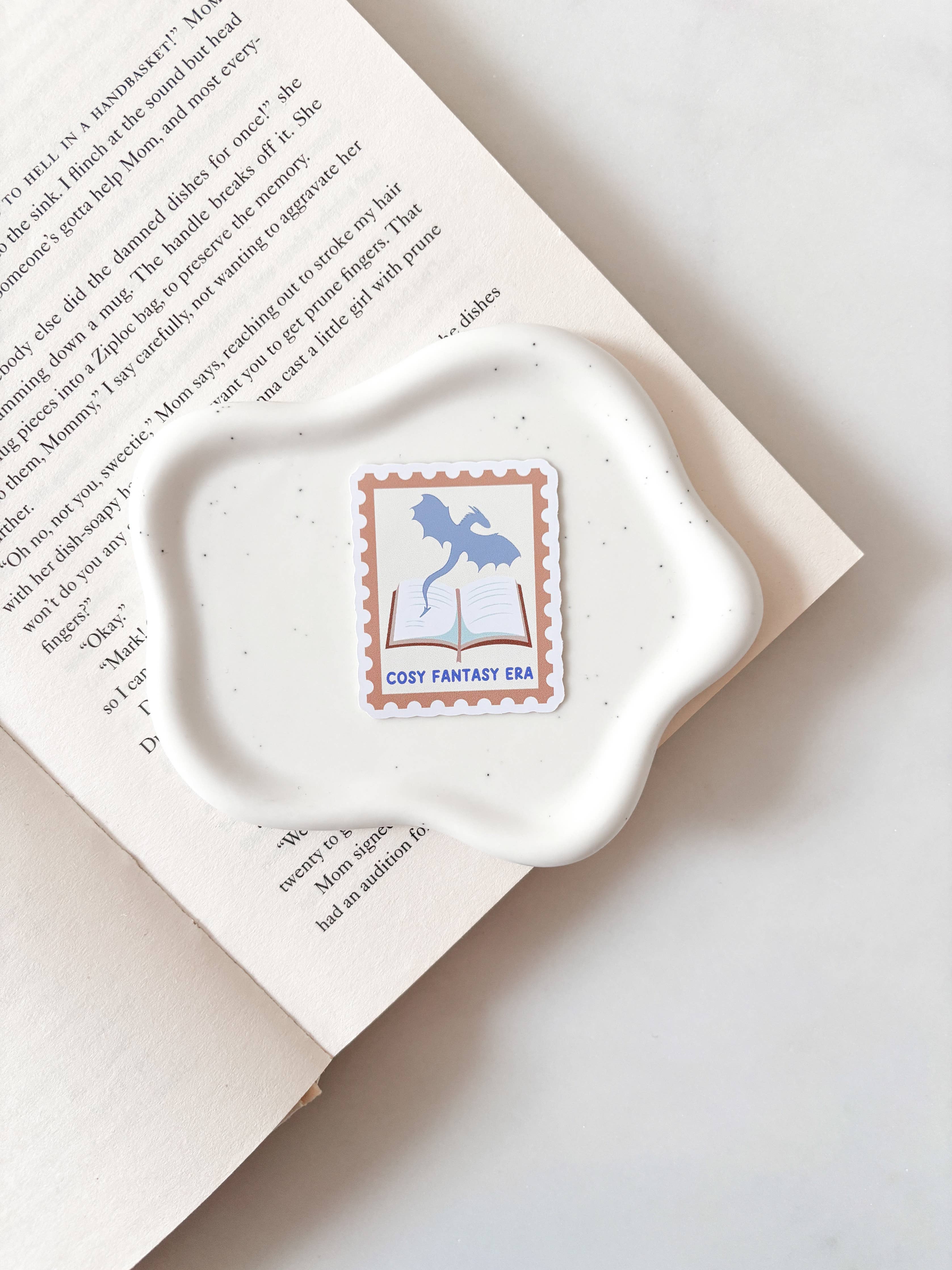 Fleurs on Sunday - Cosy Fantasy Era Stamp Sticker