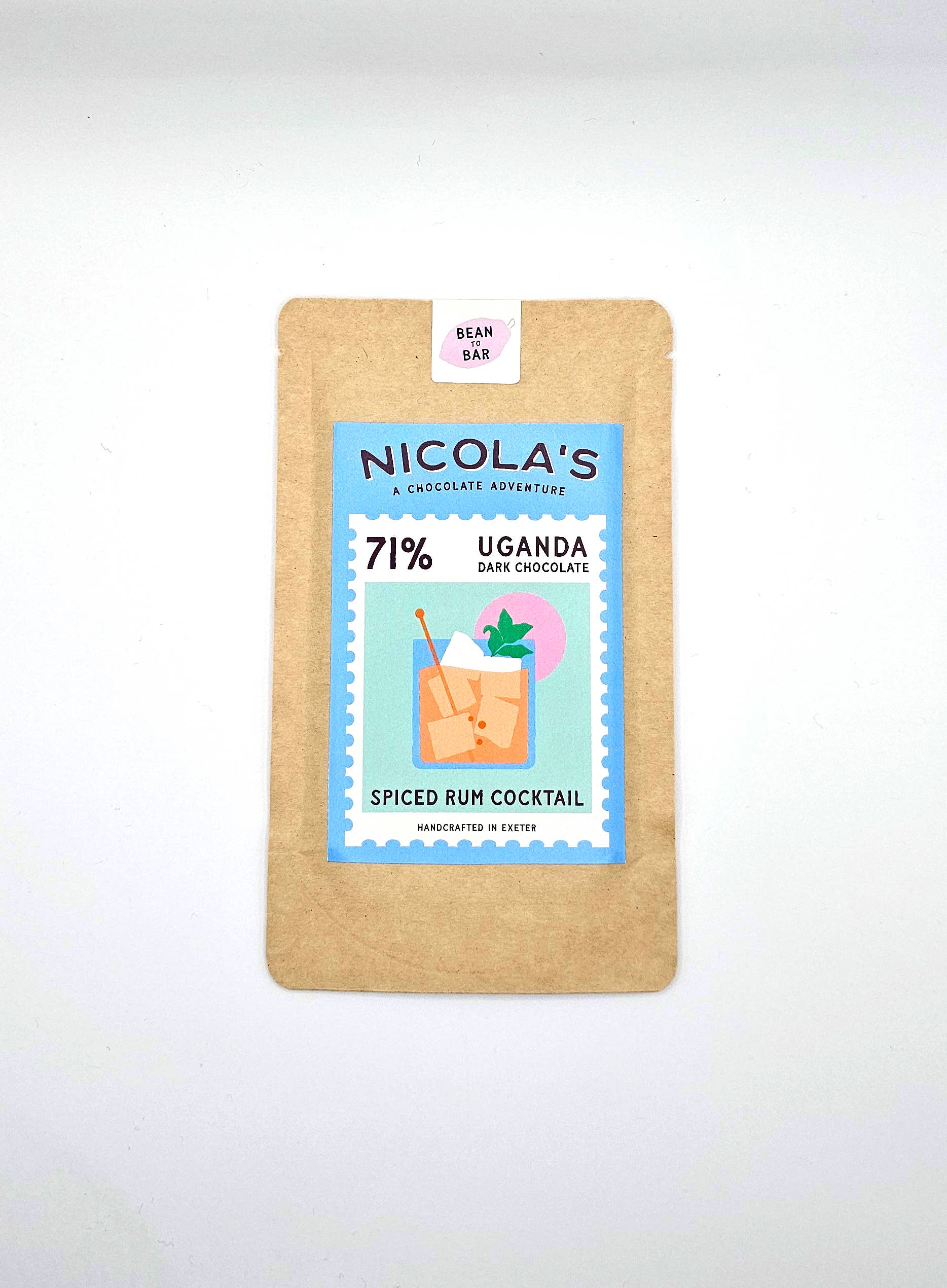 Spiced Rum Cocktail 71% Dark Chocolate