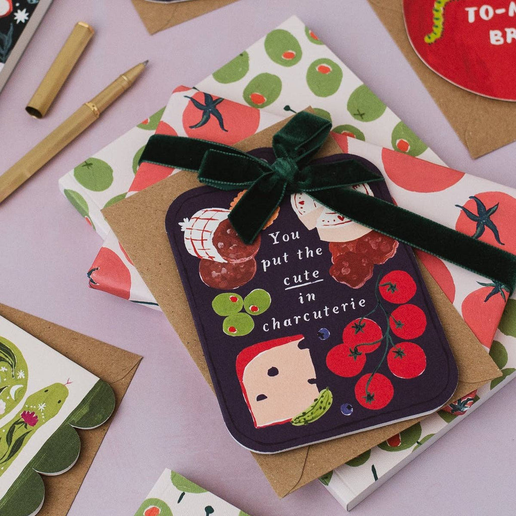 Cute in Charcuterie Board Card | Foodie Anniversary Cards