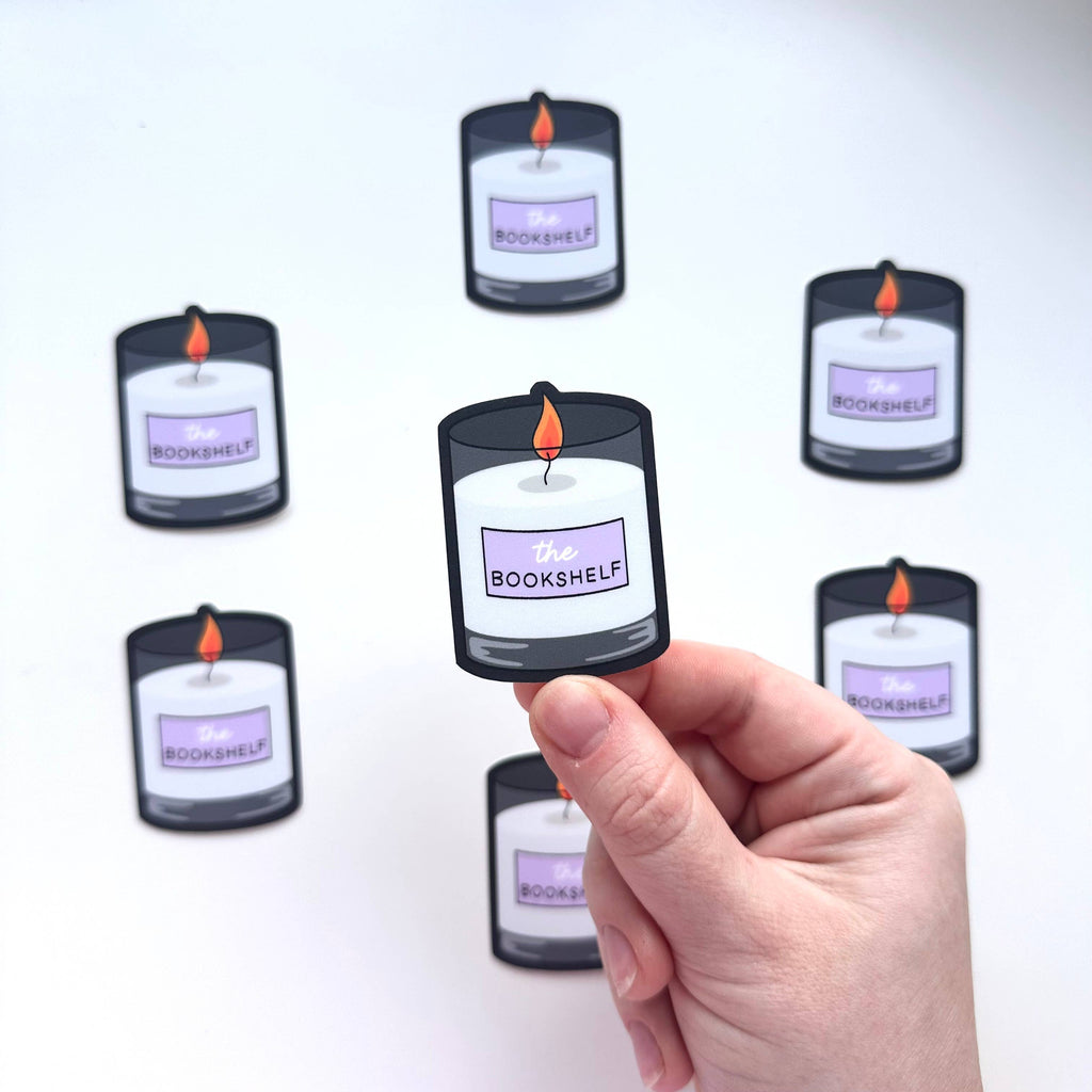 Matte Sticker | Candle Romance Fantasy Reading Book Club