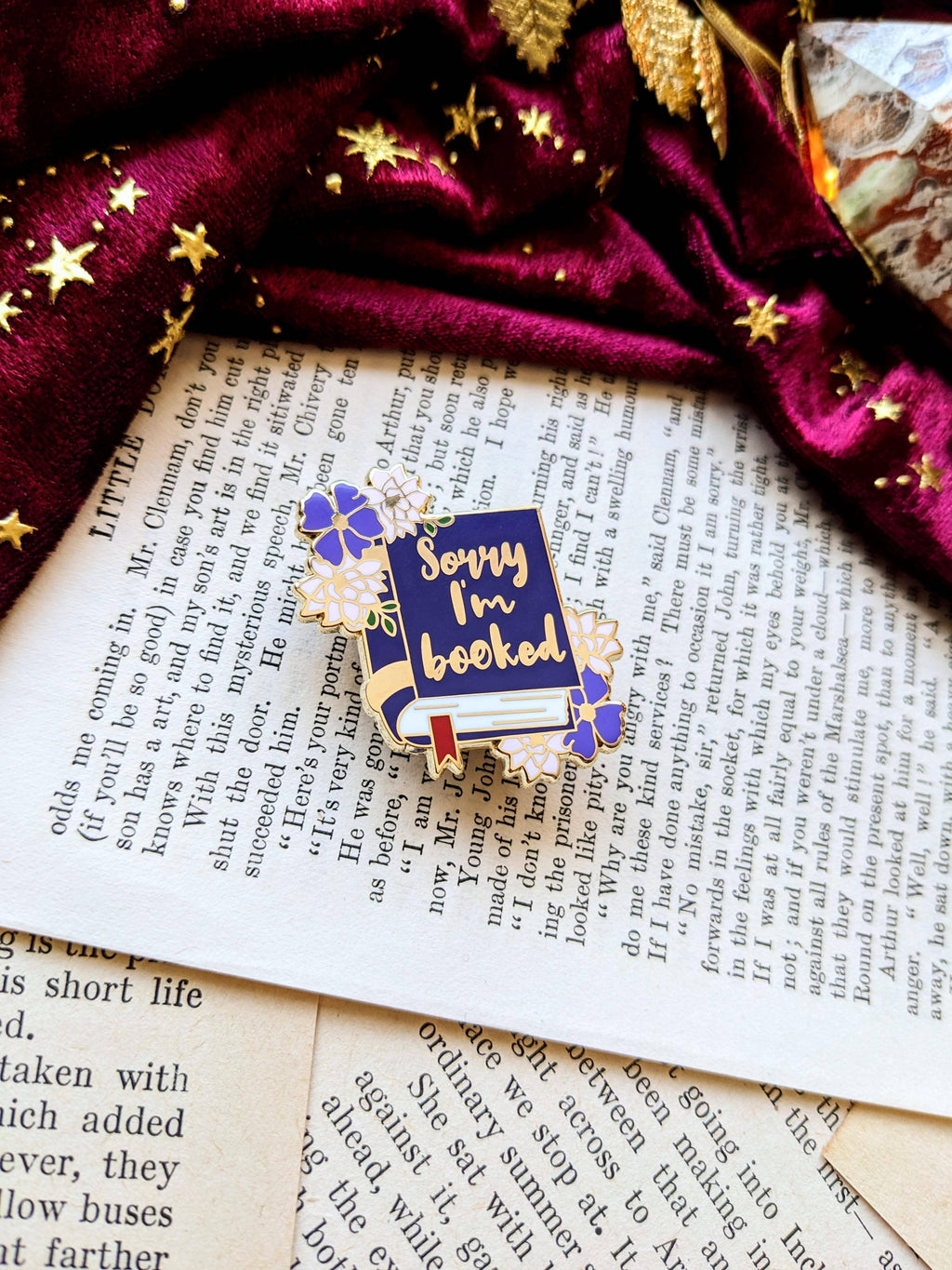 Joyella Design - Sorry I'm booked Enamel Pin