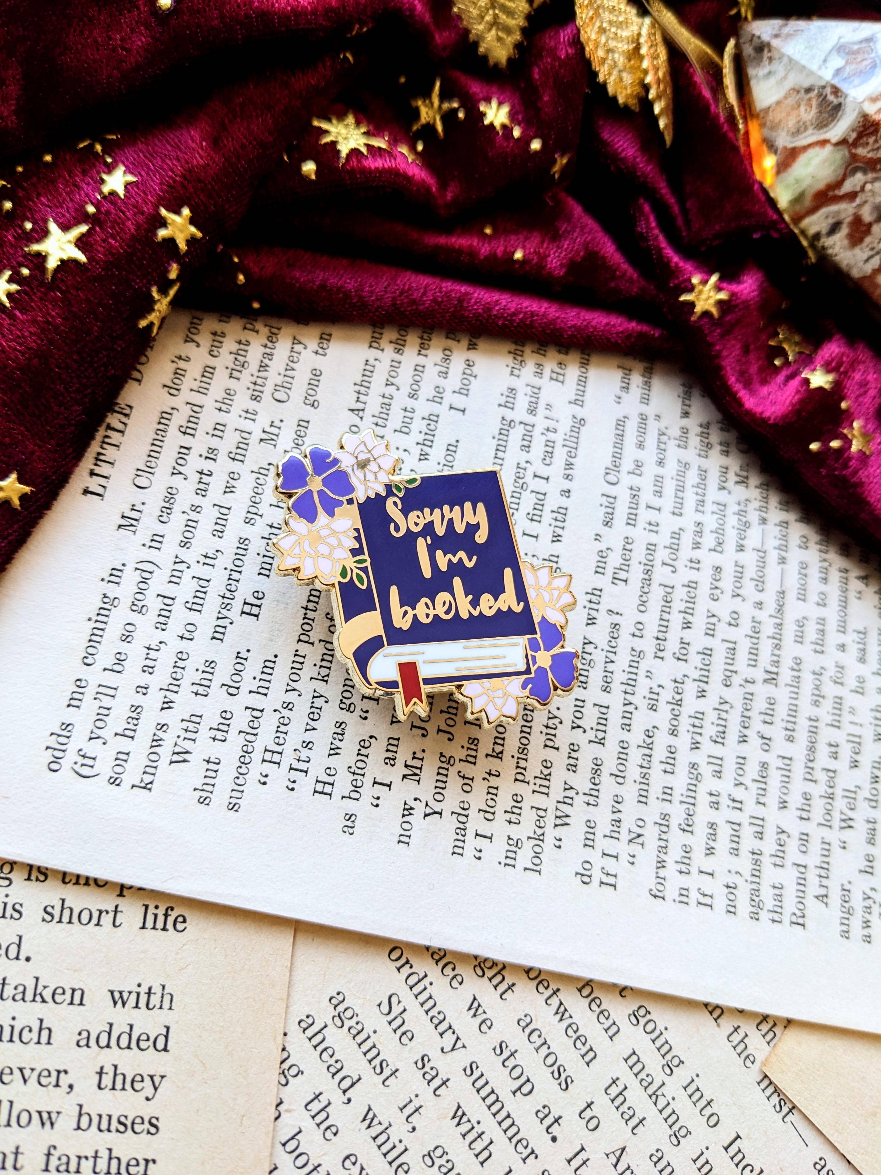 Joyella Design - Sorry I'm booked Enamel Pin