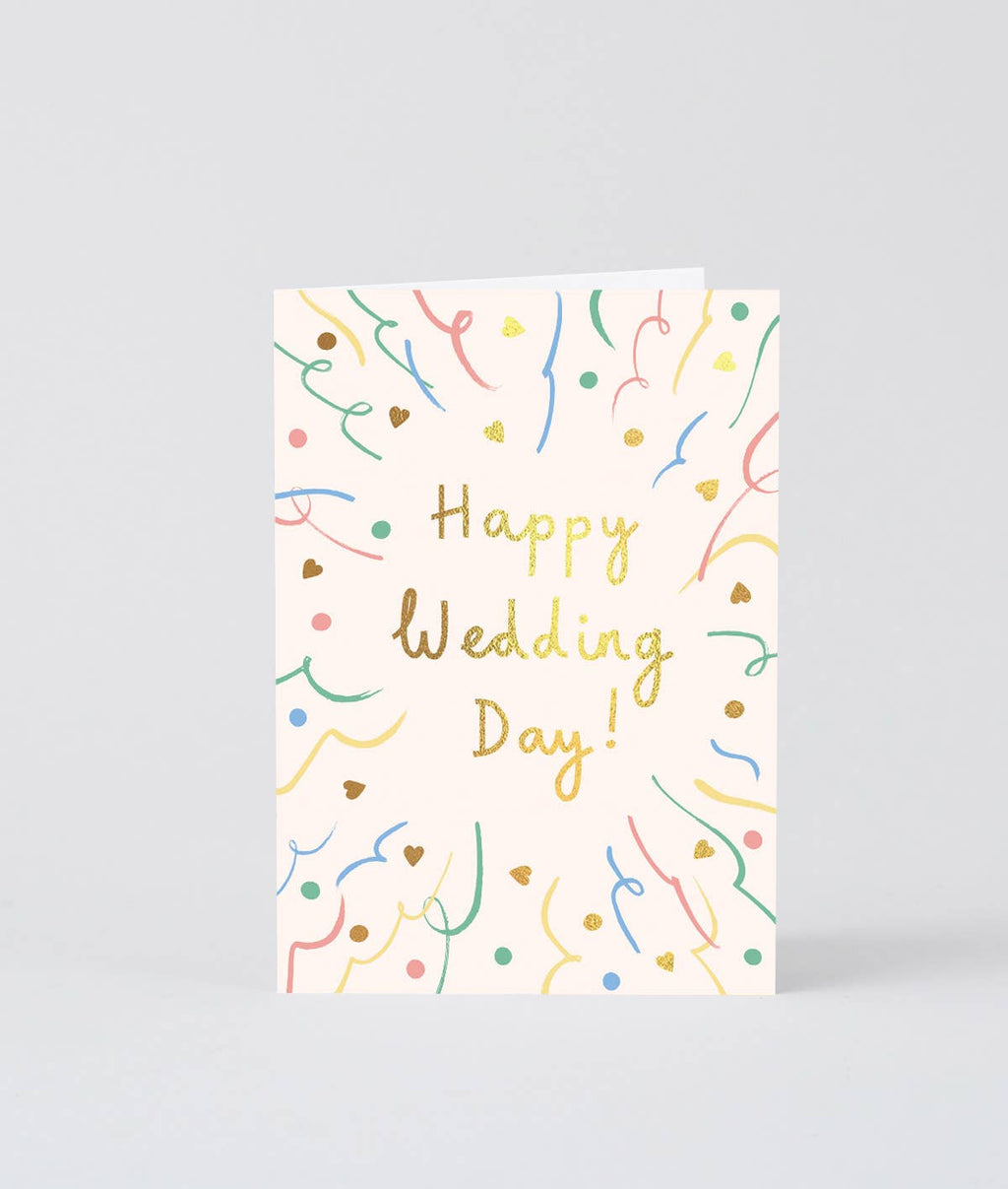 ‘Happy Wedding Day!’ Greetings Card