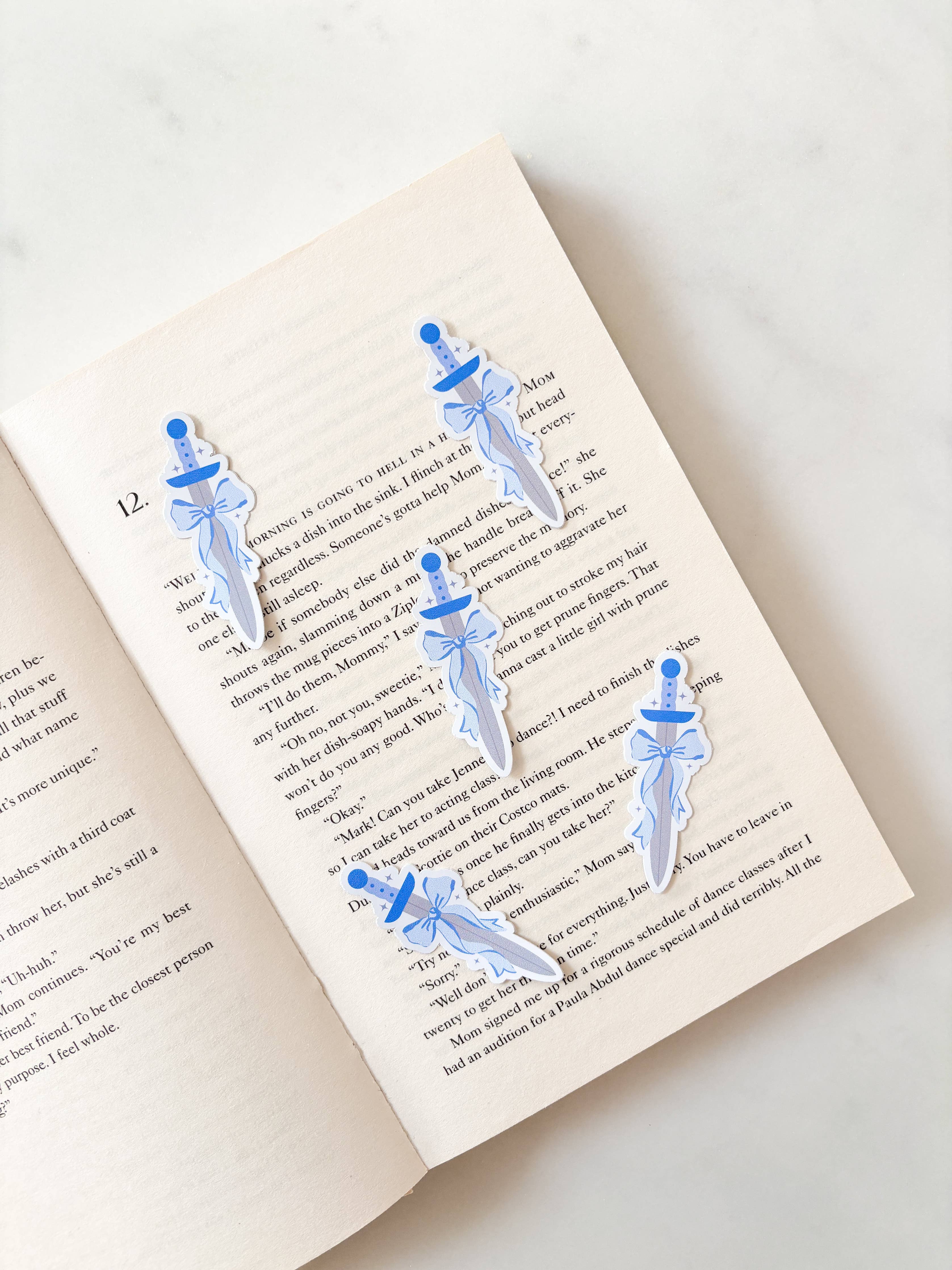Fleurs on Sunday - Romantasy Sword Sticker