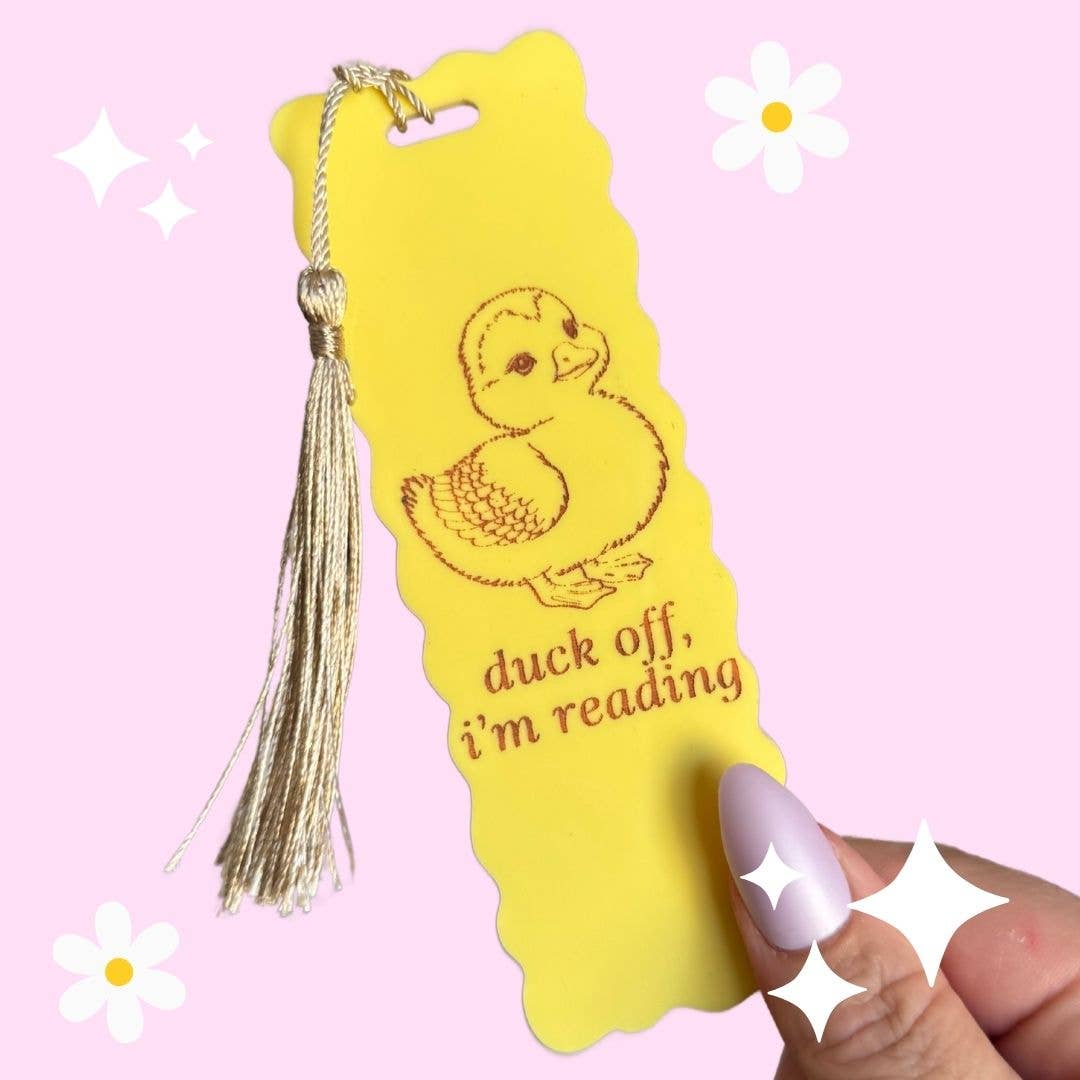 Honey Blue Lane - Duck Off Bookmark
