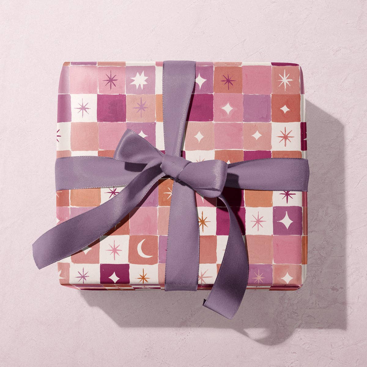 Dream Quilt Gift Wrap | Quilted Stars Wrapping Paper Sheets