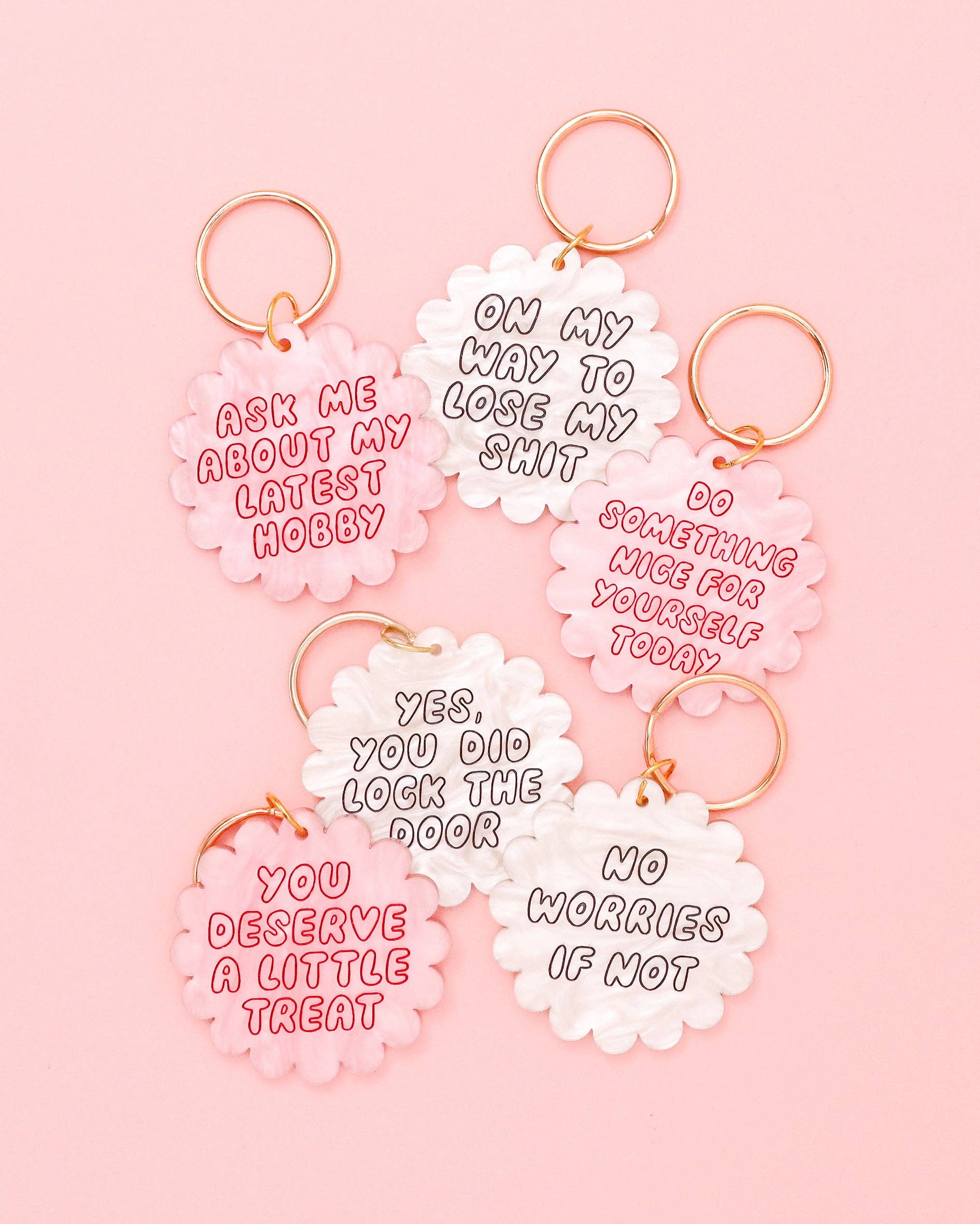 Laura Oh - You Deserve a Little Treat Acrylic Keyring