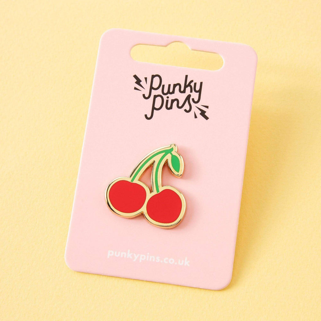 Cherry Enamel Pin