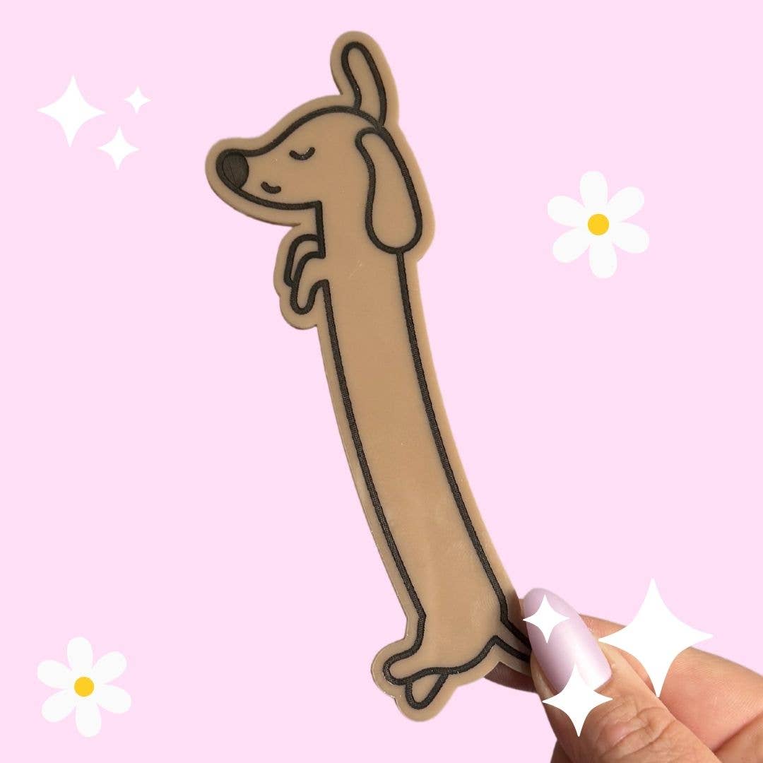 Dachshund Book Mark (Quirky, Funky, Kawaii,Y2K)