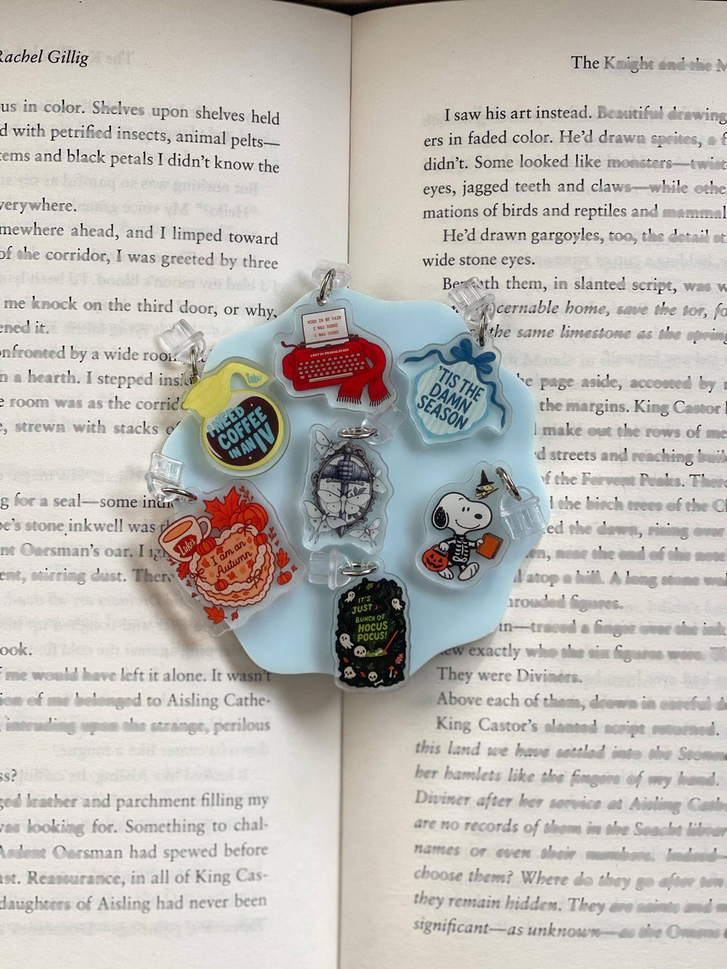 Liv Lee Designs - Fantasy Knight Moth E-Reader Charm
