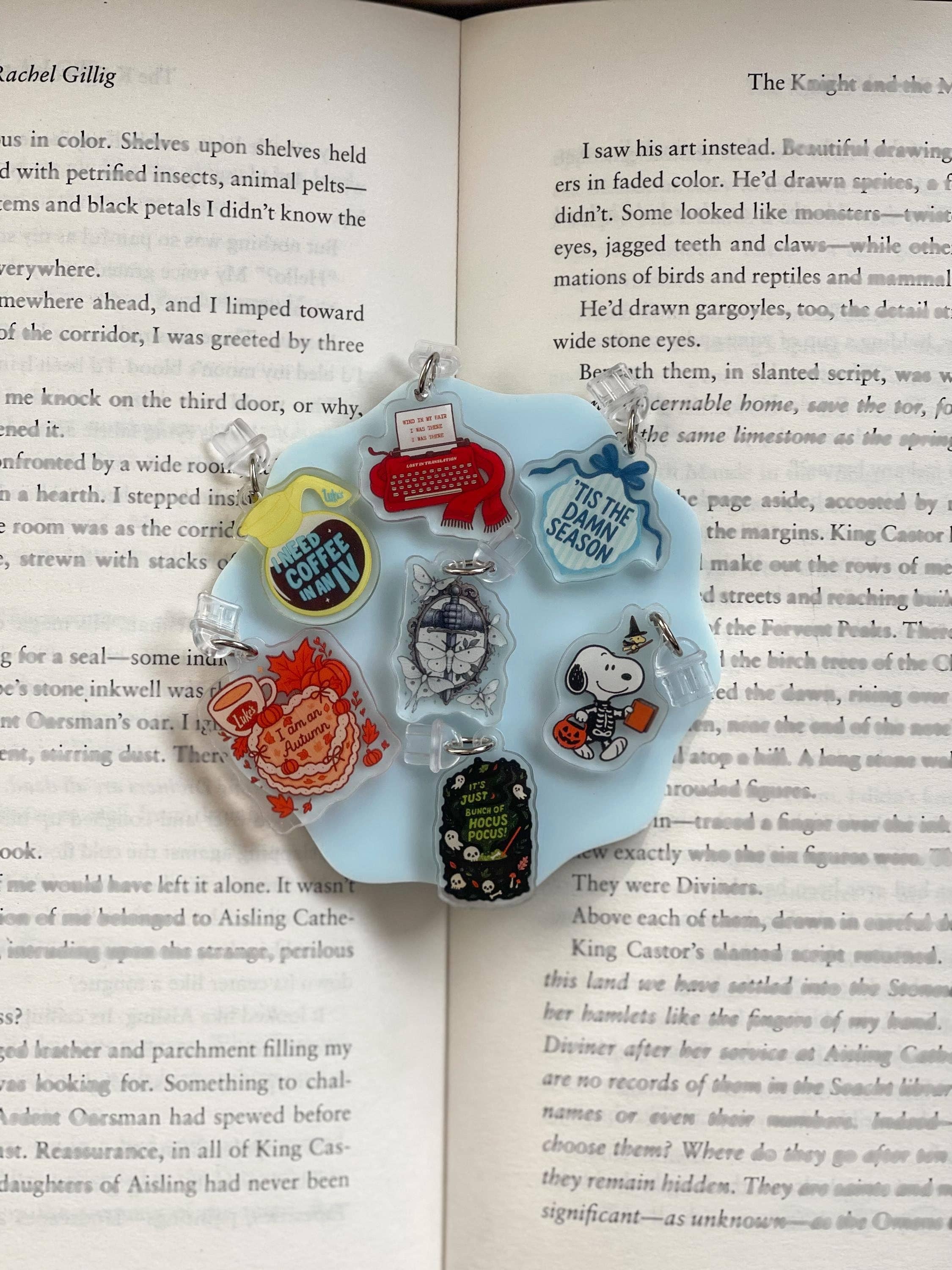 Liv Lee Designs - Fantasy Knight Moth E-Reader Charm