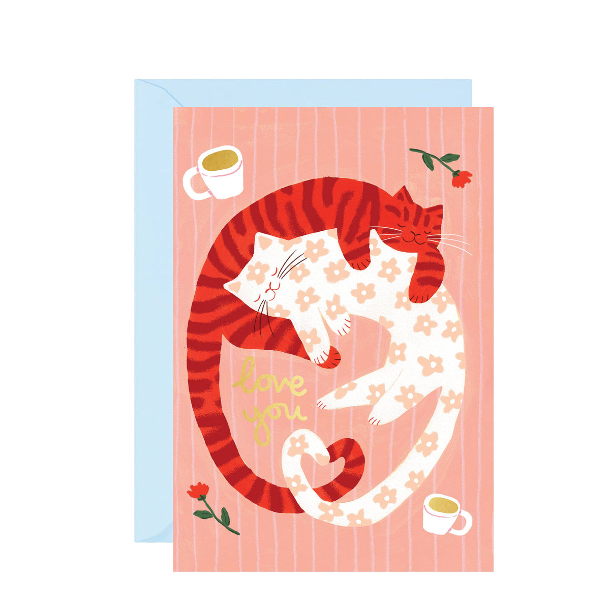 Cuddling Cats