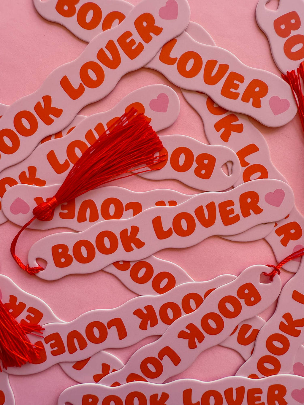Book Lover Die Cut Bookmark