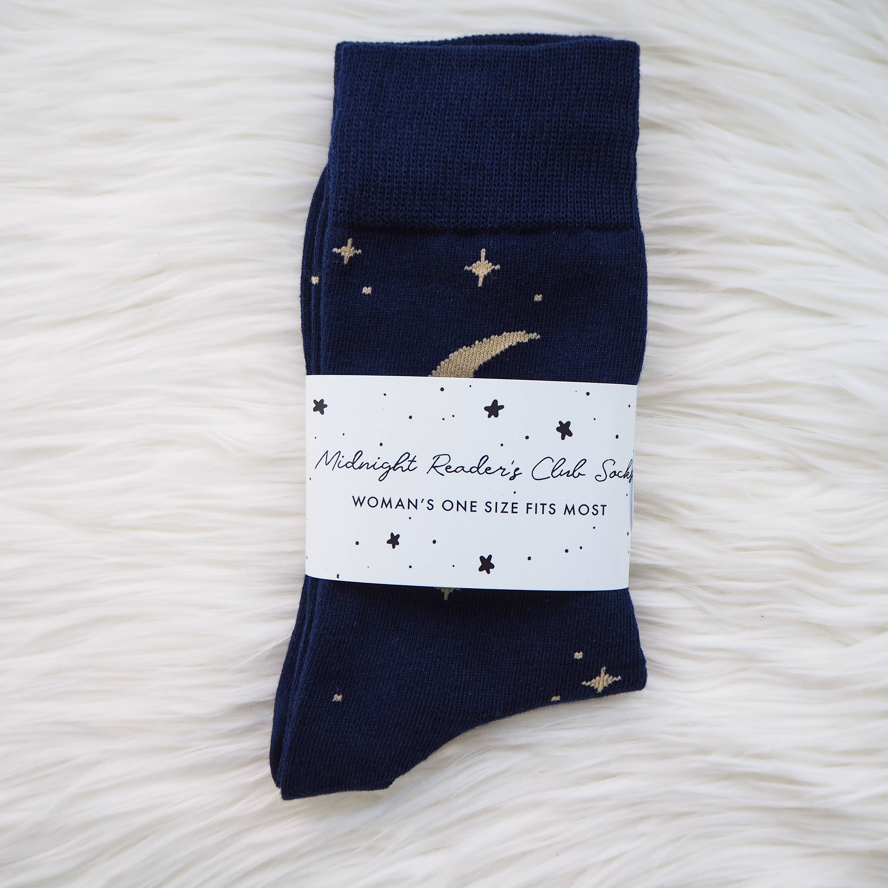 Midnight Readers Socks