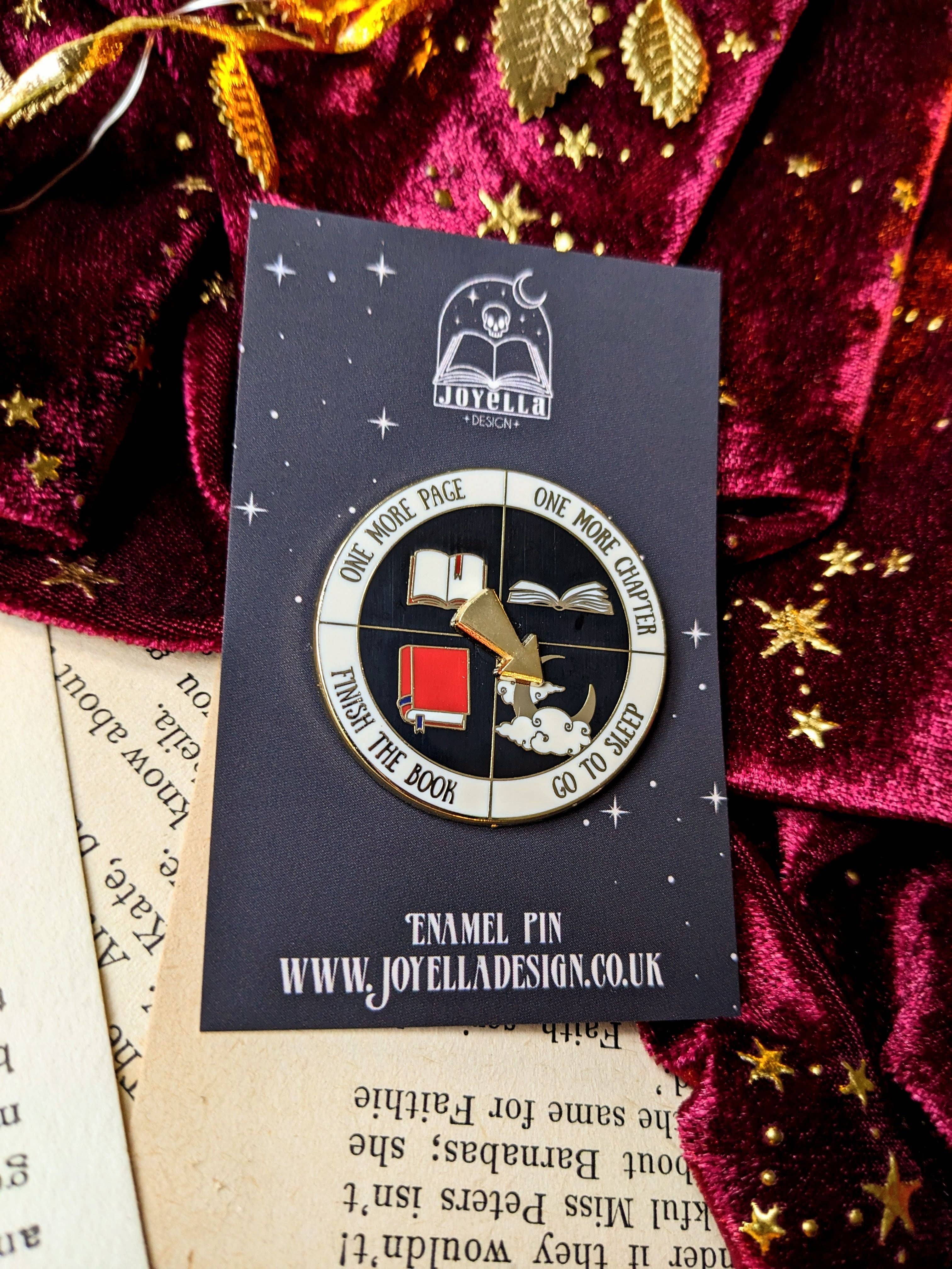 Joyella Design - Readers Spinner Enamel Pin