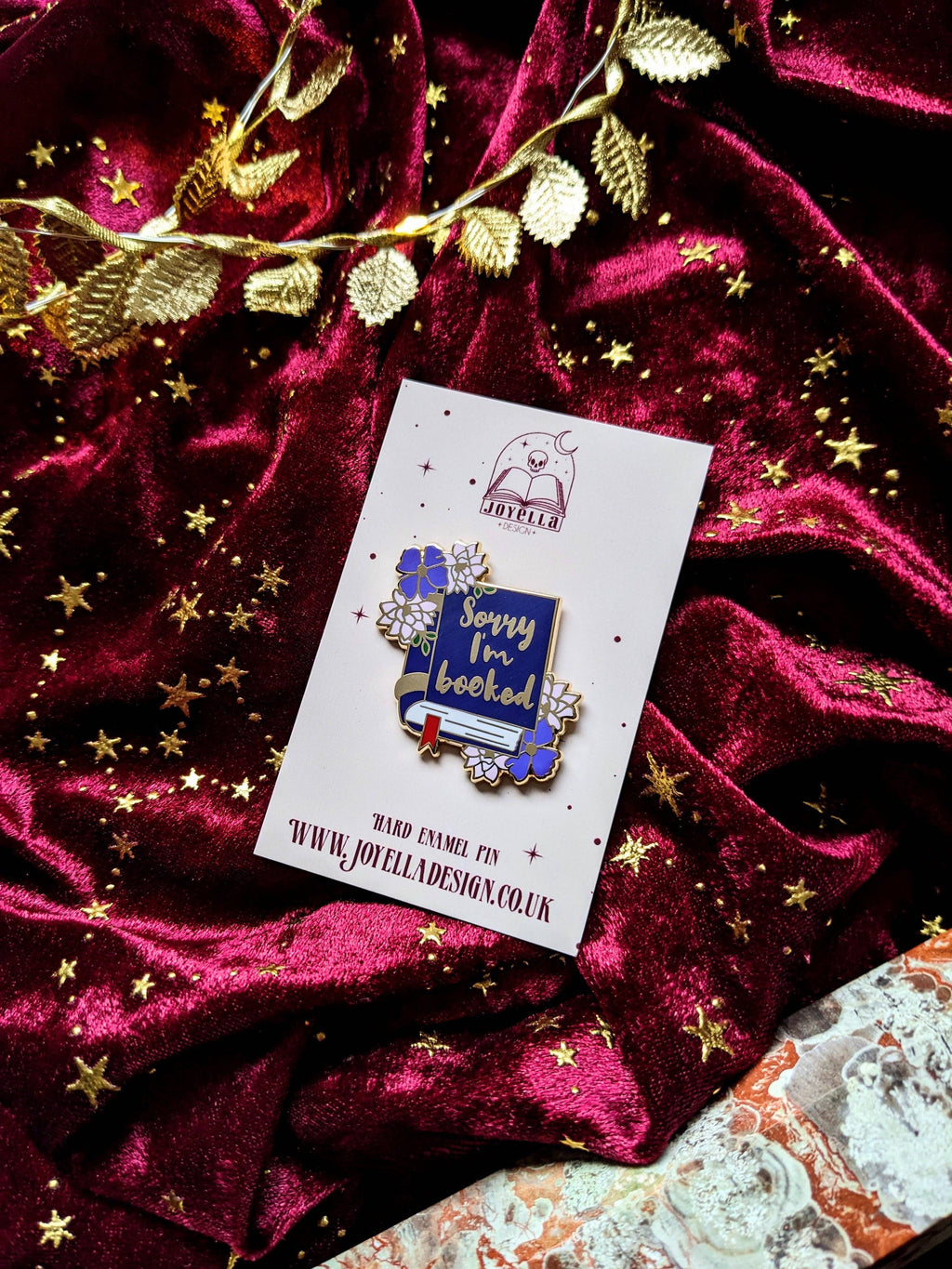 Joyella Design - Sorry I'm booked Enamel Pin