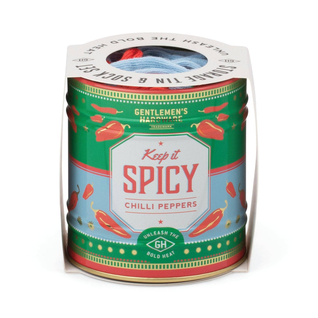 Socks in a Can - spicy Chillies
