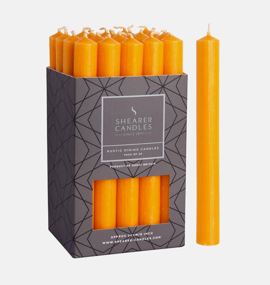 Shearer Candles - Mango 8 inch Dinner Candles