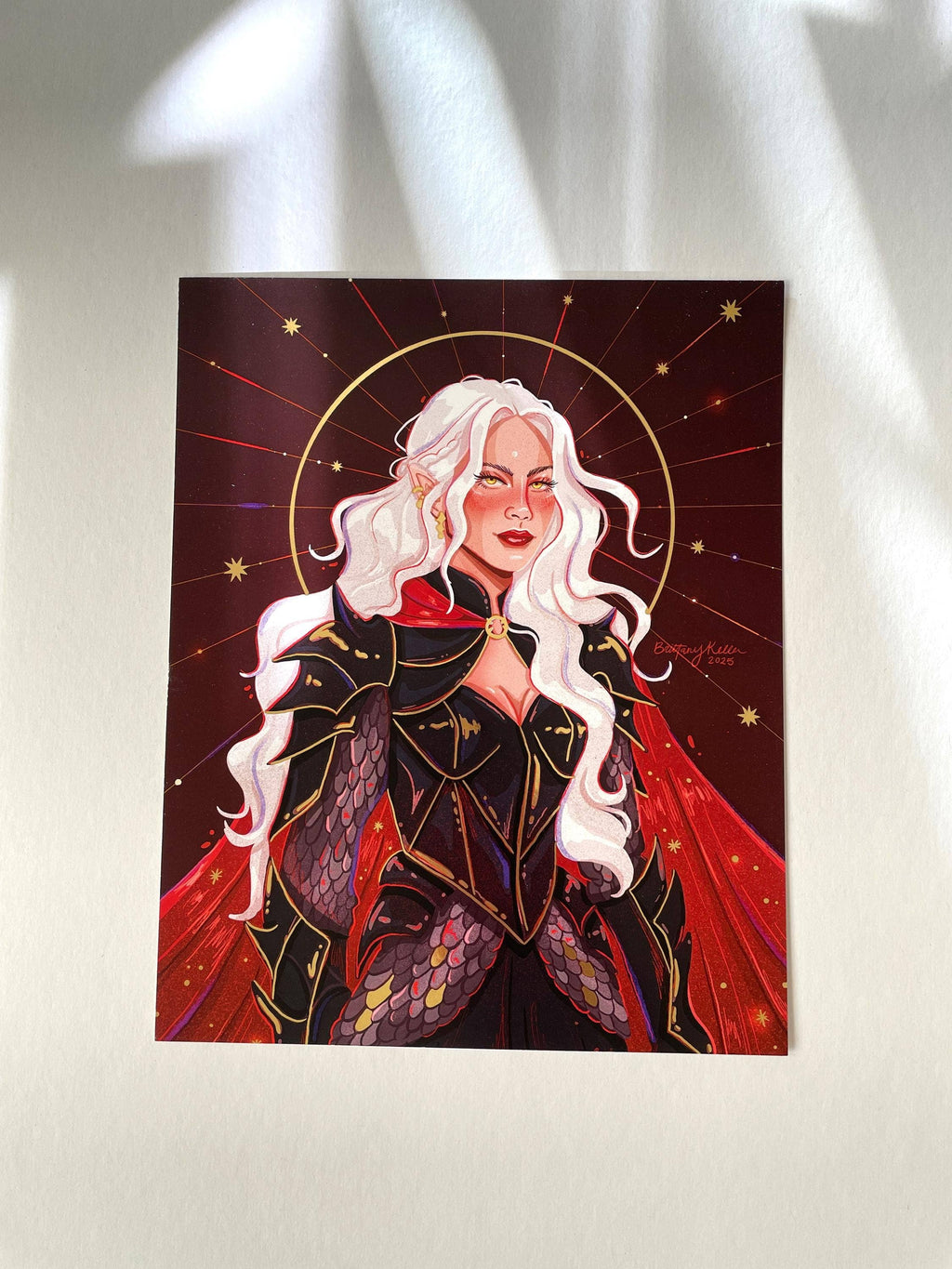 Manon Gold Foil Print
