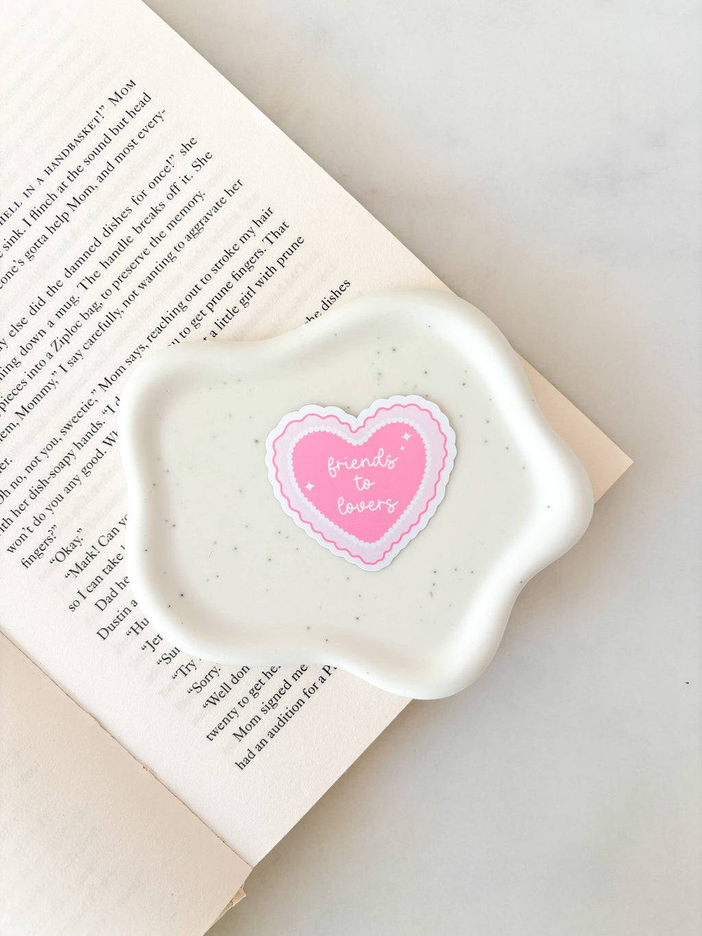 Fleurs on Sunday - Friends To Lovers Sticker