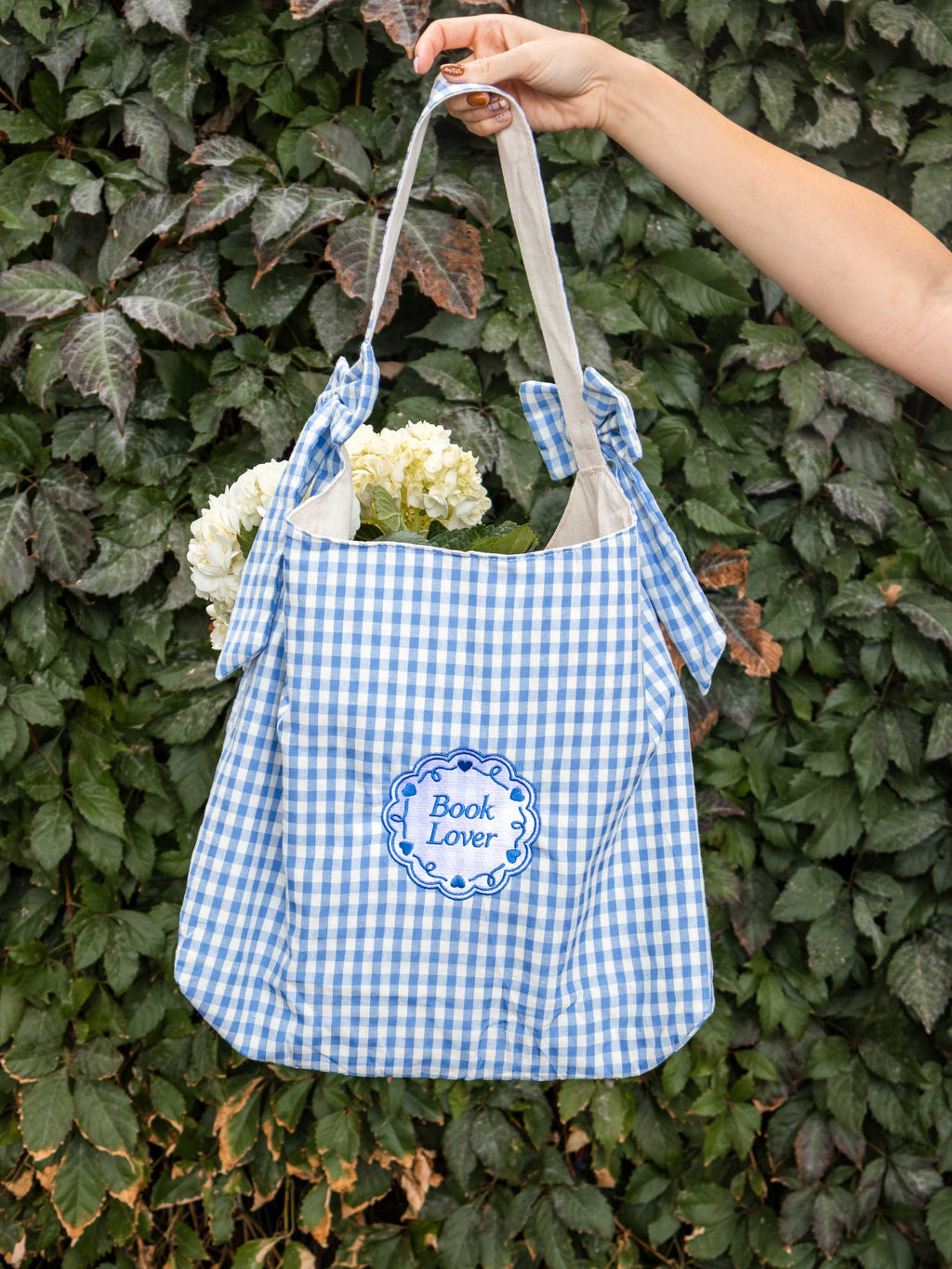 Book Lover Bow Tote