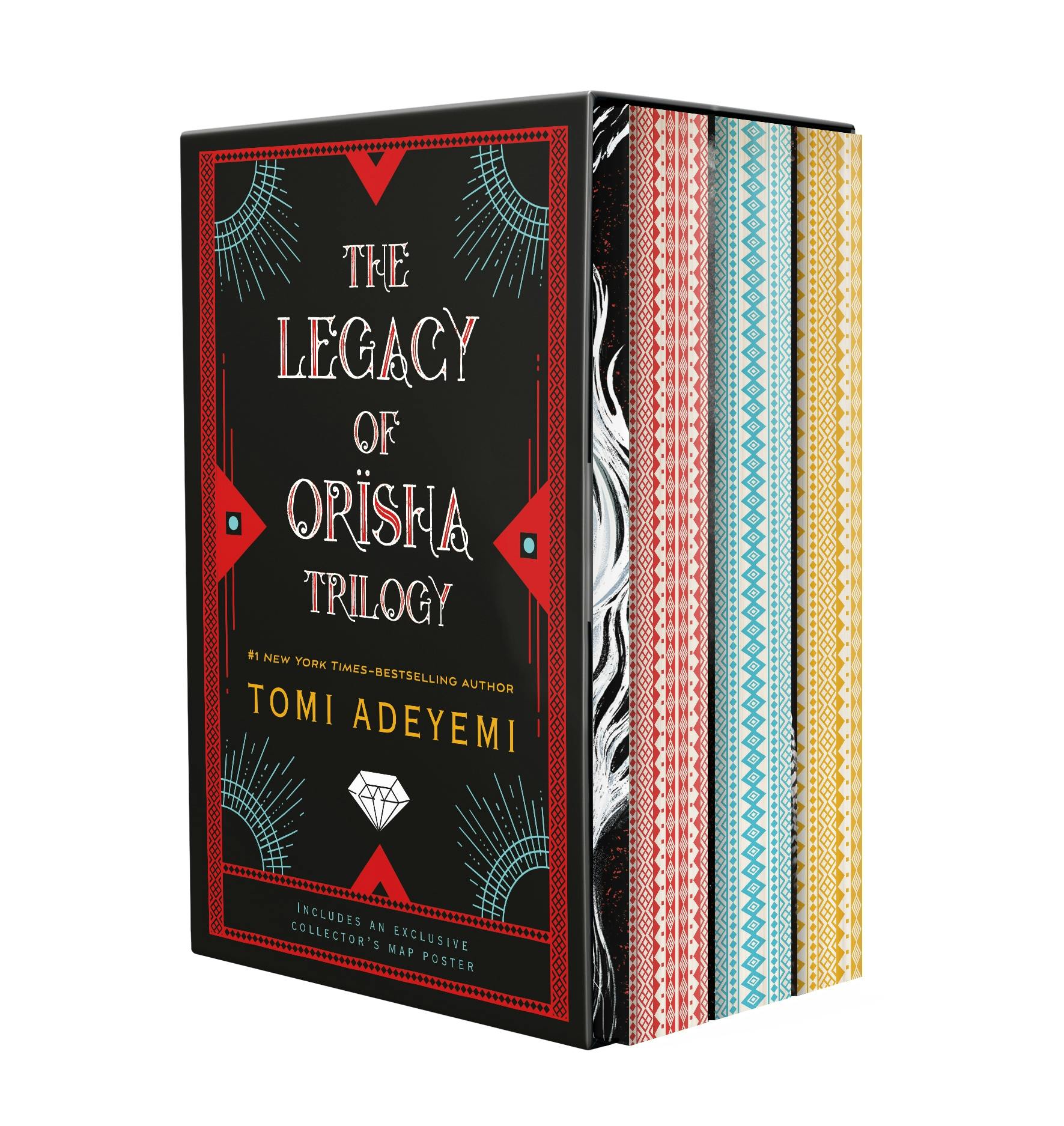 Legacy of Orisha Boxed Set: Deluxe Edition with Designed Edges and Full-Color Map by Tomi Adeyemi