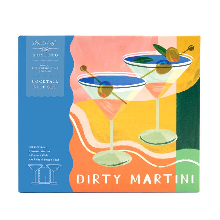 Art of Hosting 
Martini Cocktail Gift Set
