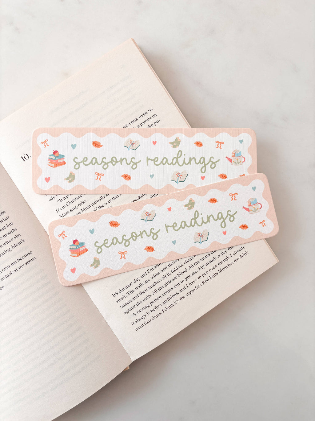 Seasons Readings Holiday Bookmark