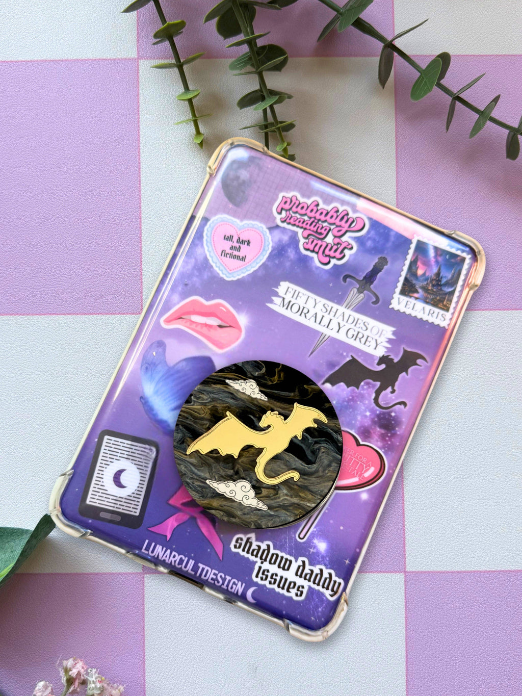 Lunar Cult Design - Dragonbound Kindle Grip