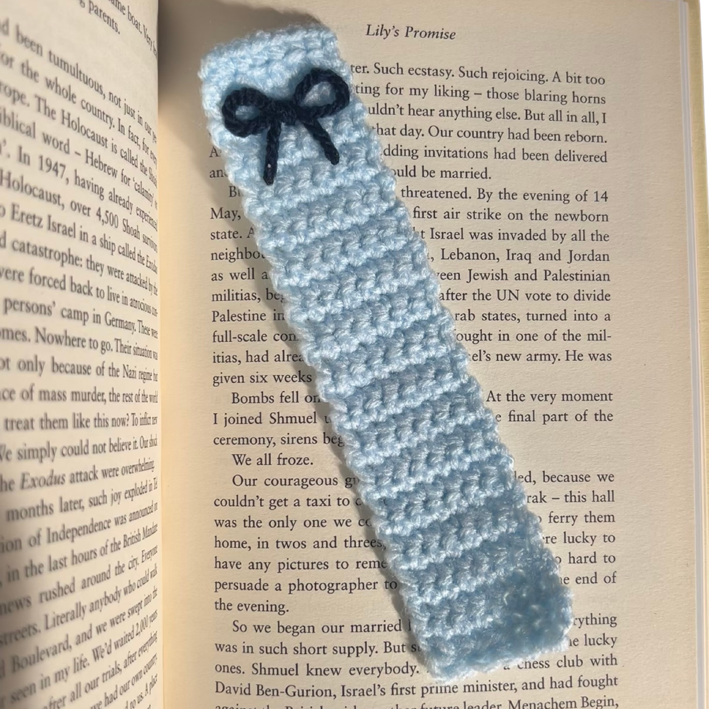 Crochet bookmark (rectangle)