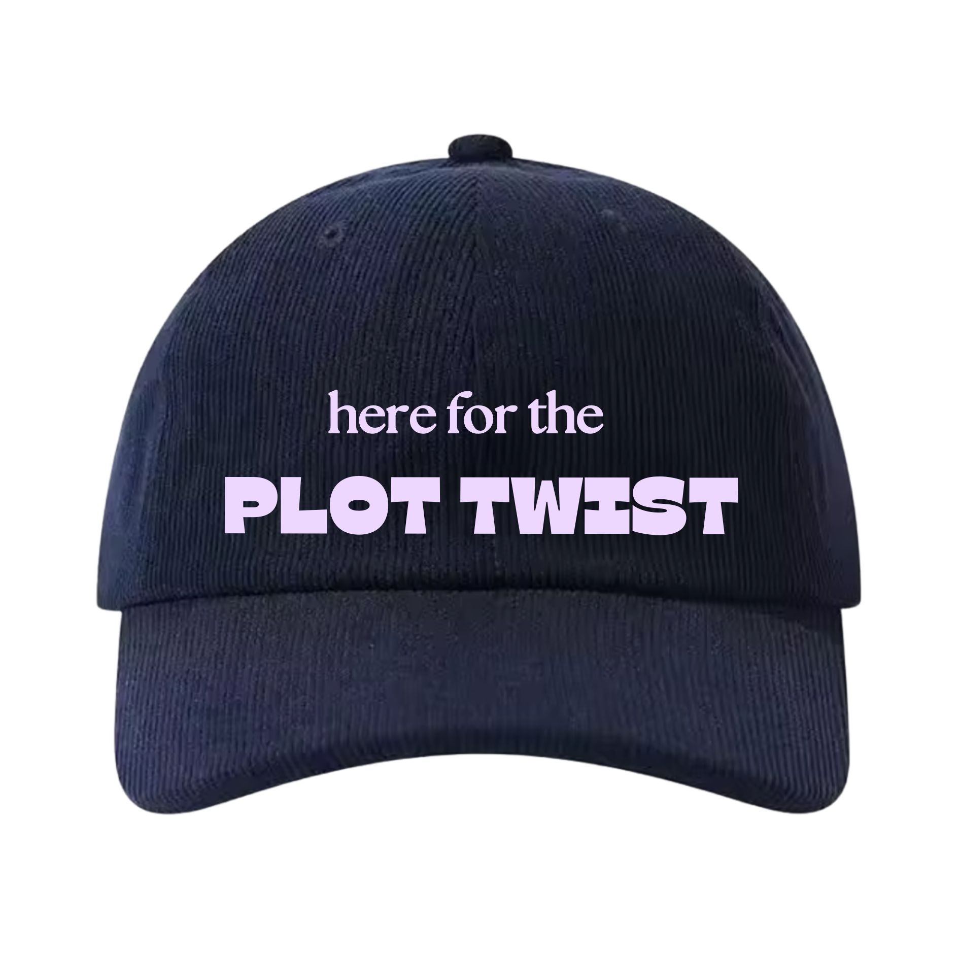 PLOT TWIST corduroy cap