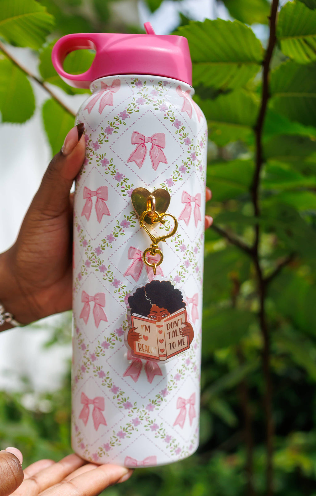 Pin story Keychain/Kindle Charm IMPORTED